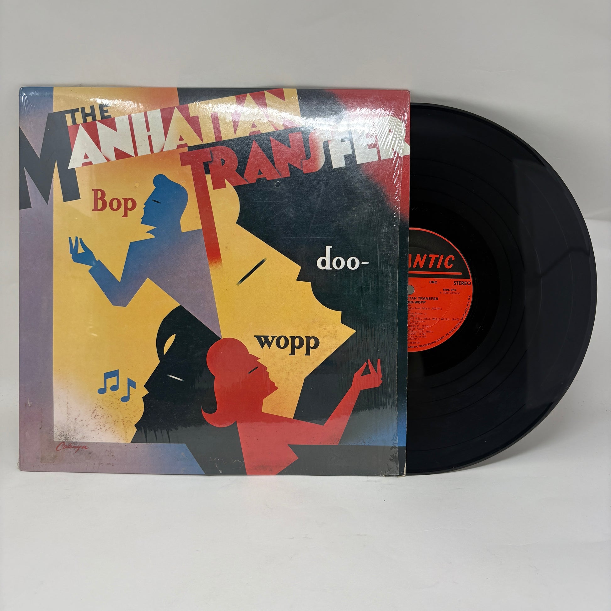 The Manhattan Transfer : Bop Doo-Wopp (LP,Album,Club Edition,Stereo)