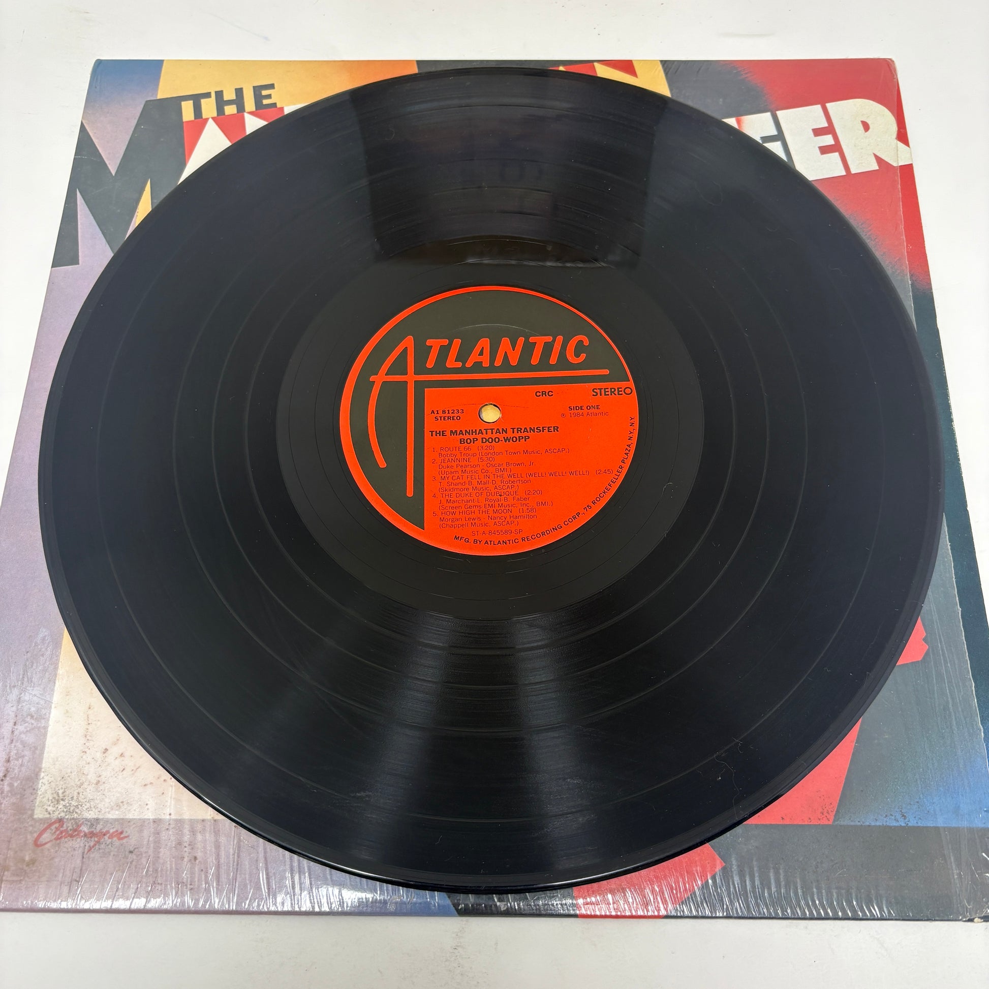 The Manhattan Transfer : Bop Doo-Wopp (LP,Album,Club Edition,Stereo)
