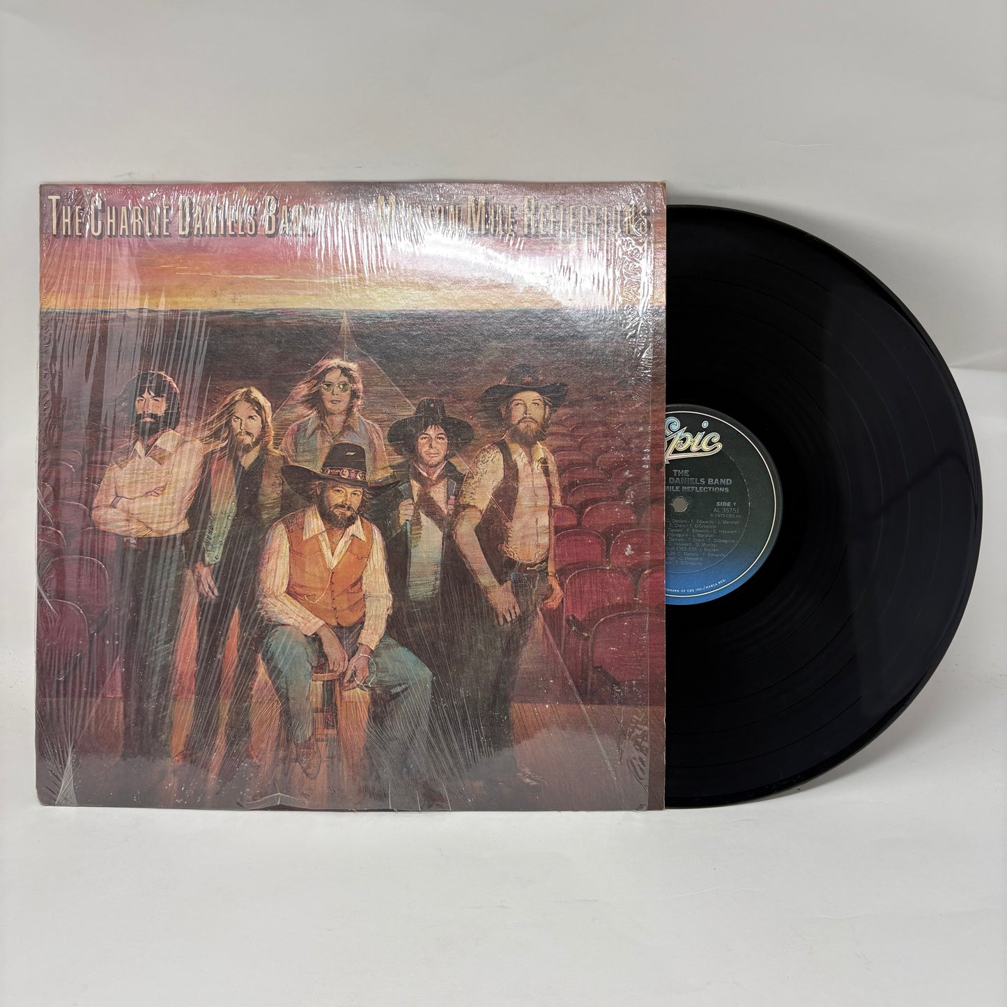 The Charlie Daniels Band : Million Mile Reflections (LP,Album)