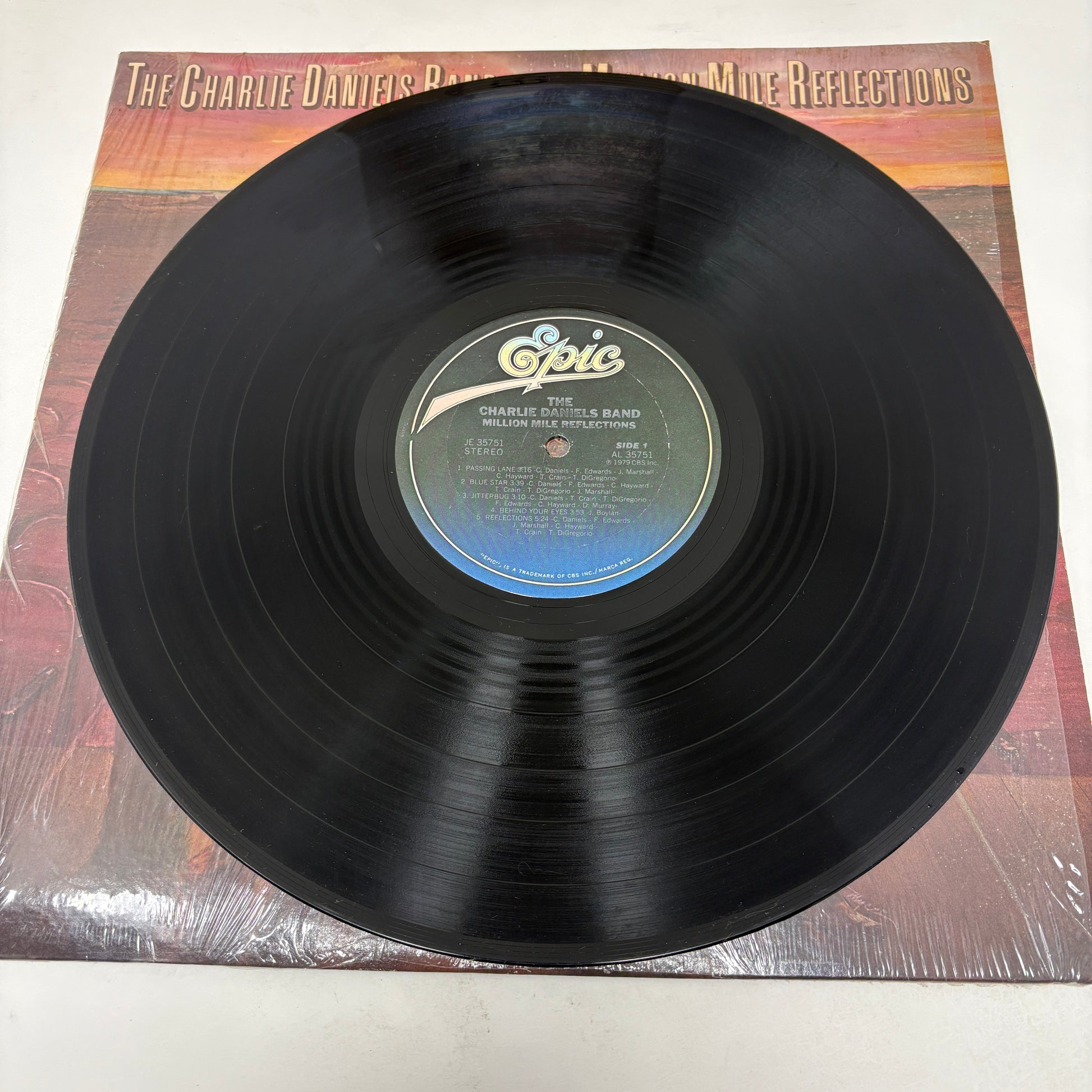 The Charlie Daniels Band : Million Mile Reflections (LP,Album)