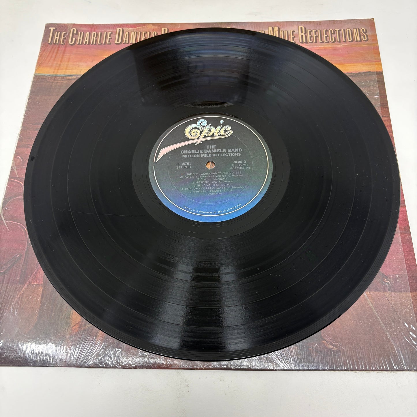 The Charlie Daniels Band : Million Mile Reflections (LP,Album)