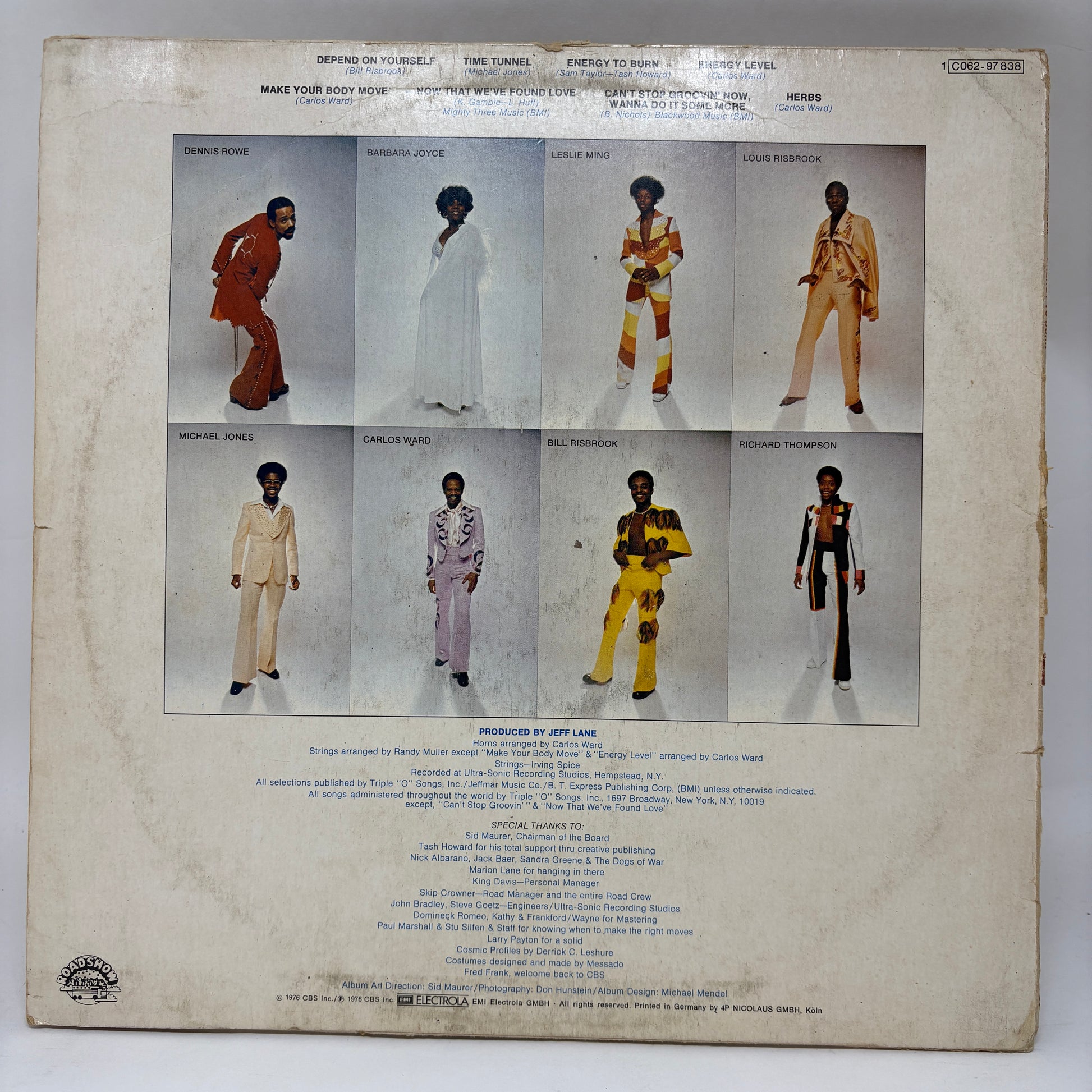 B.T. Express : Energy To Burn (LP,Album)