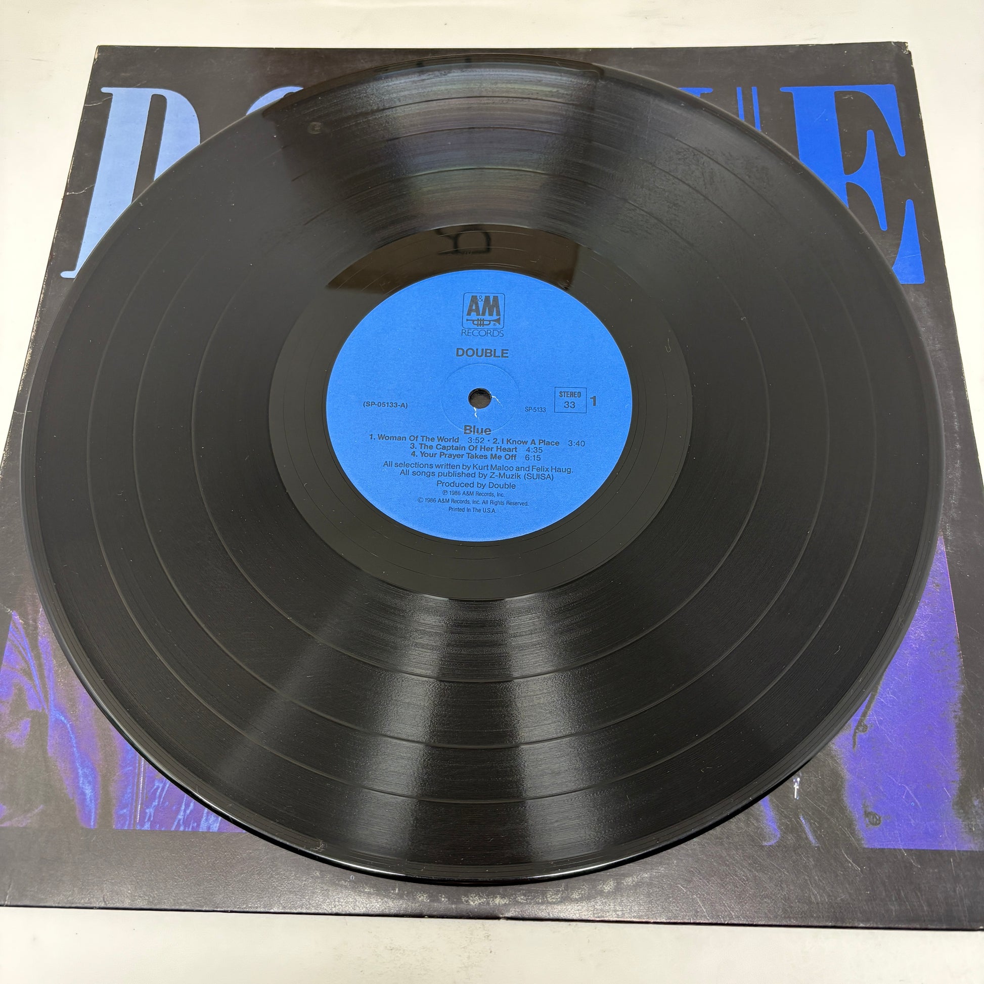 Double : Blue (LP,Album)