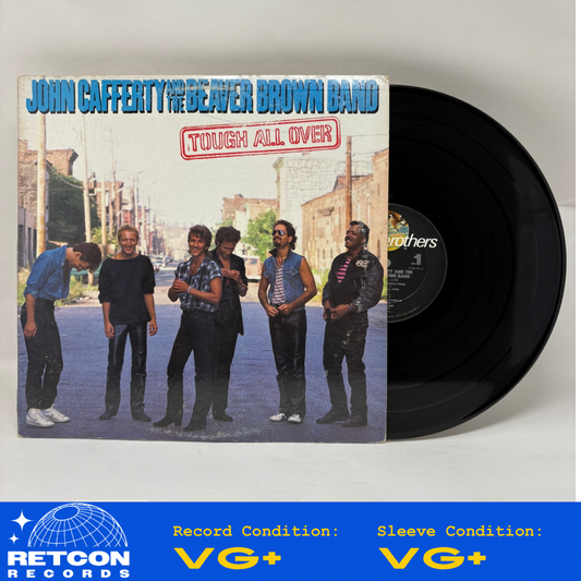 John Cafferty And The Beaver Brown Band : Tough All Over (LP,Album)