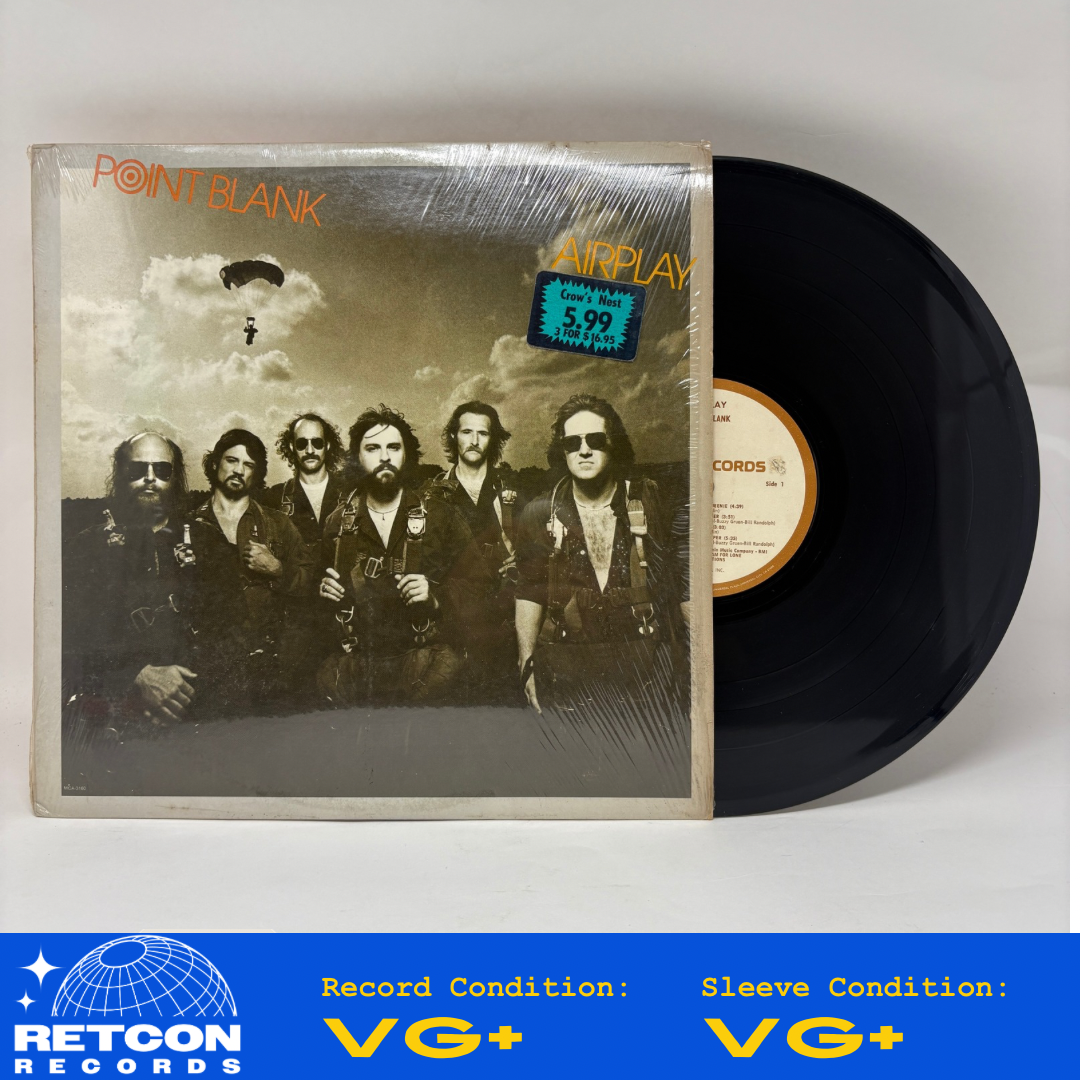 Point Blank (9) : Airplay (LP,Album,Stereo)