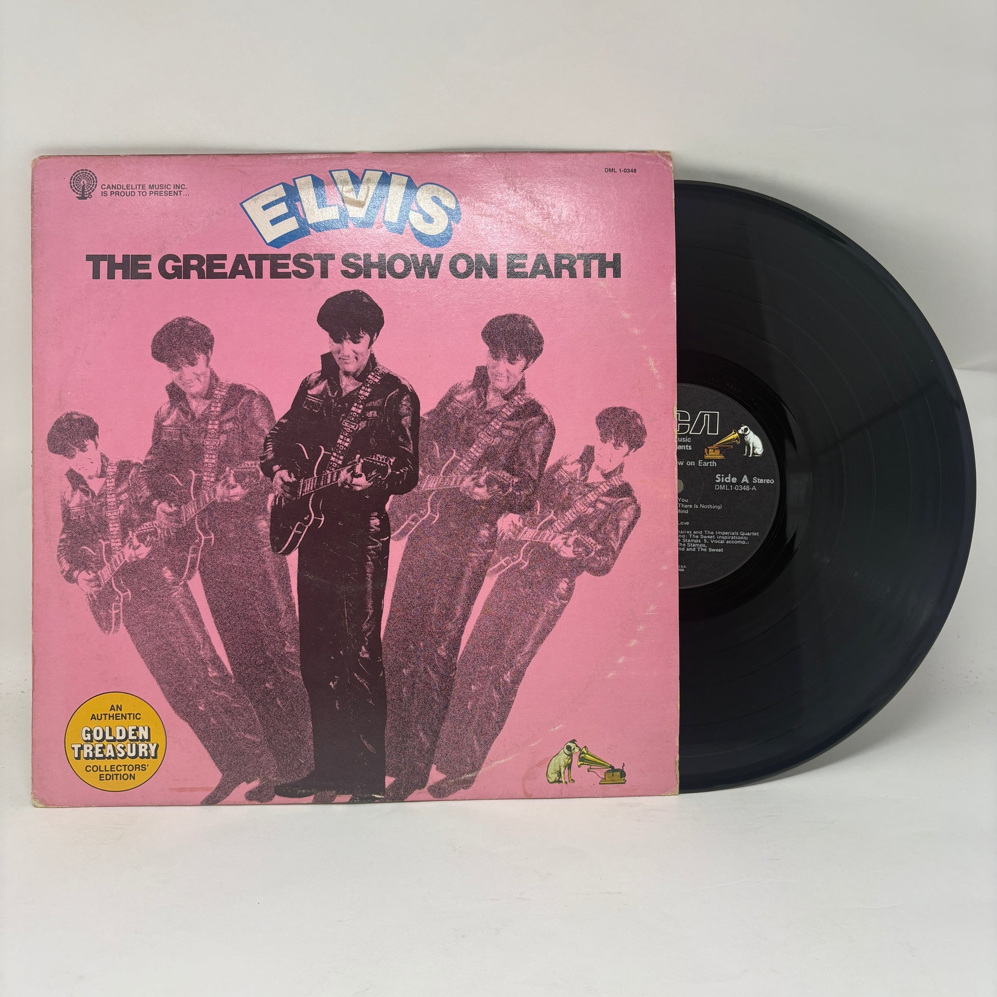 Elvis Presley : Elvis In The Greatest Show On Earth (LP,Compilation)