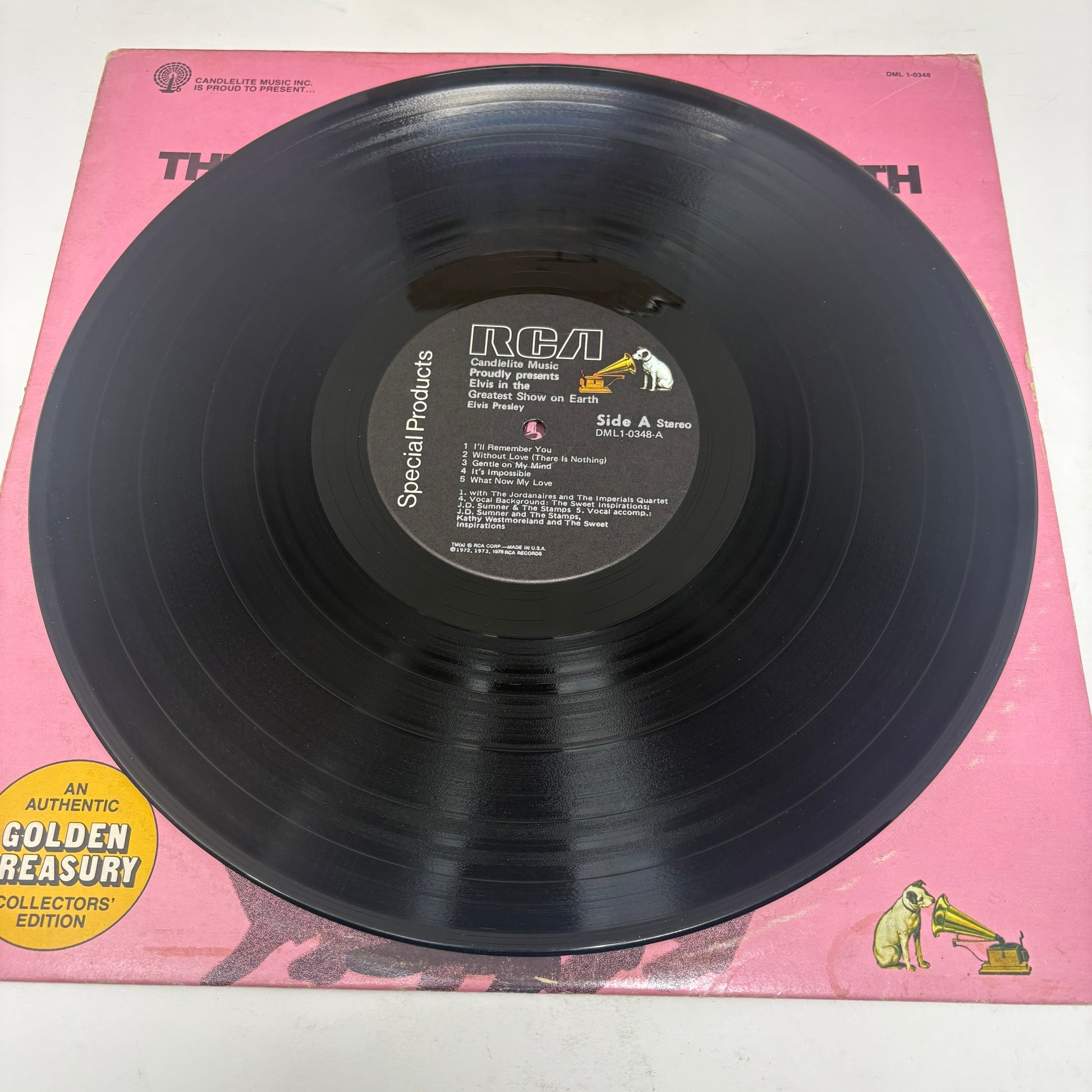 Elvis Presley : Elvis In The Greatest Show On Earth (LP,Compilation)