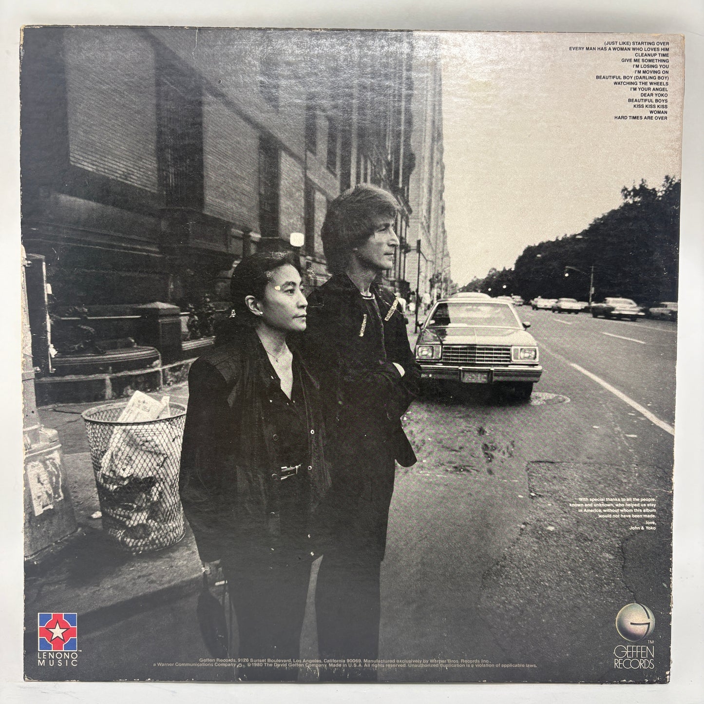 John Lennon & Yoko Ono : Double Fantasy (LP,Album)
