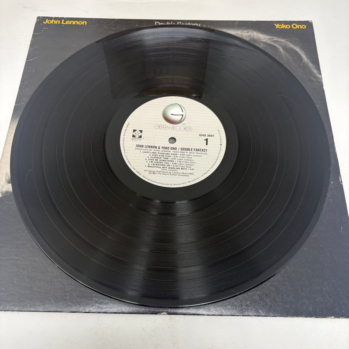 John Lennon & Yoko Ono : Double Fantasy (LP,Album)