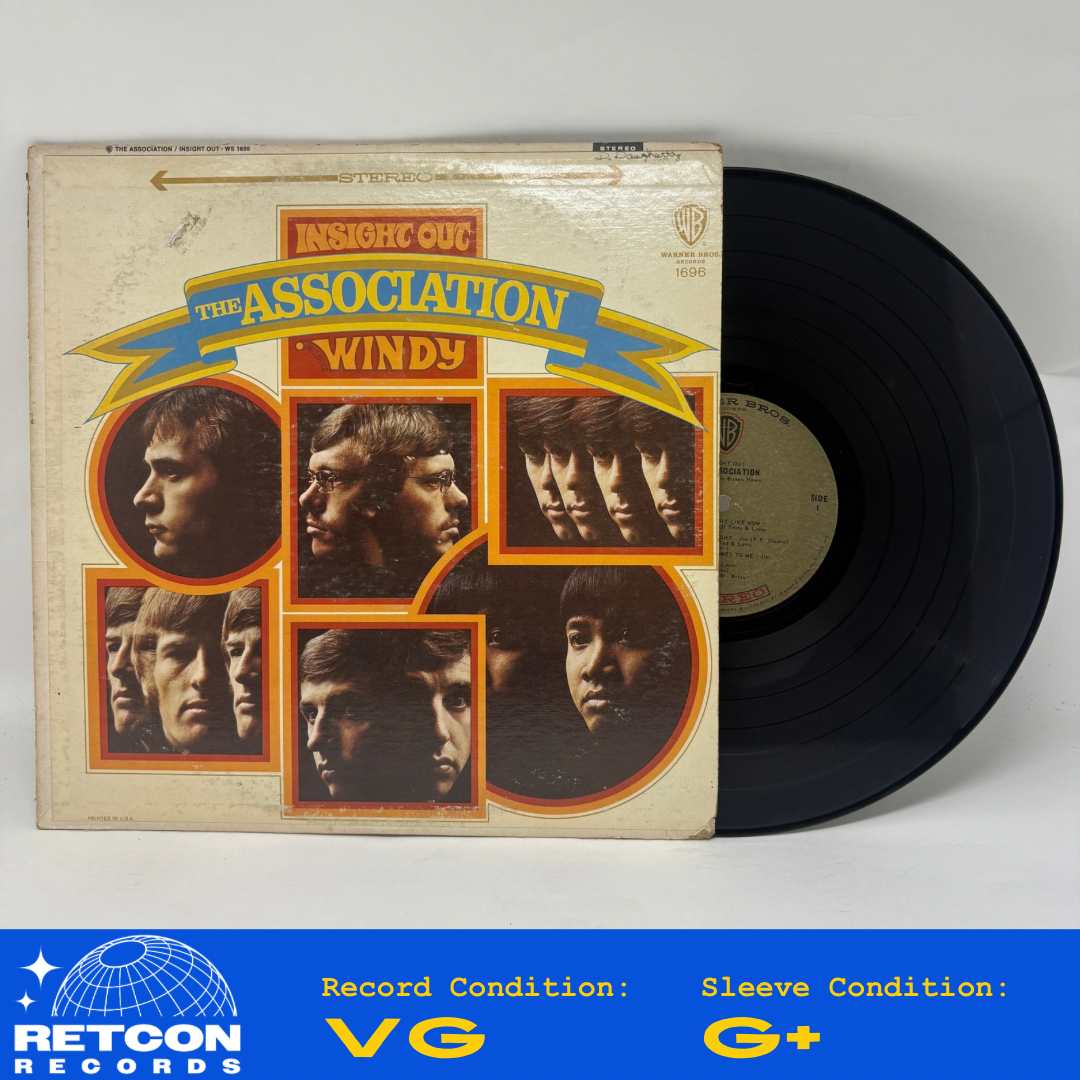 The Association (2) : Insight Out • Windy (LP,Album,Stereo)