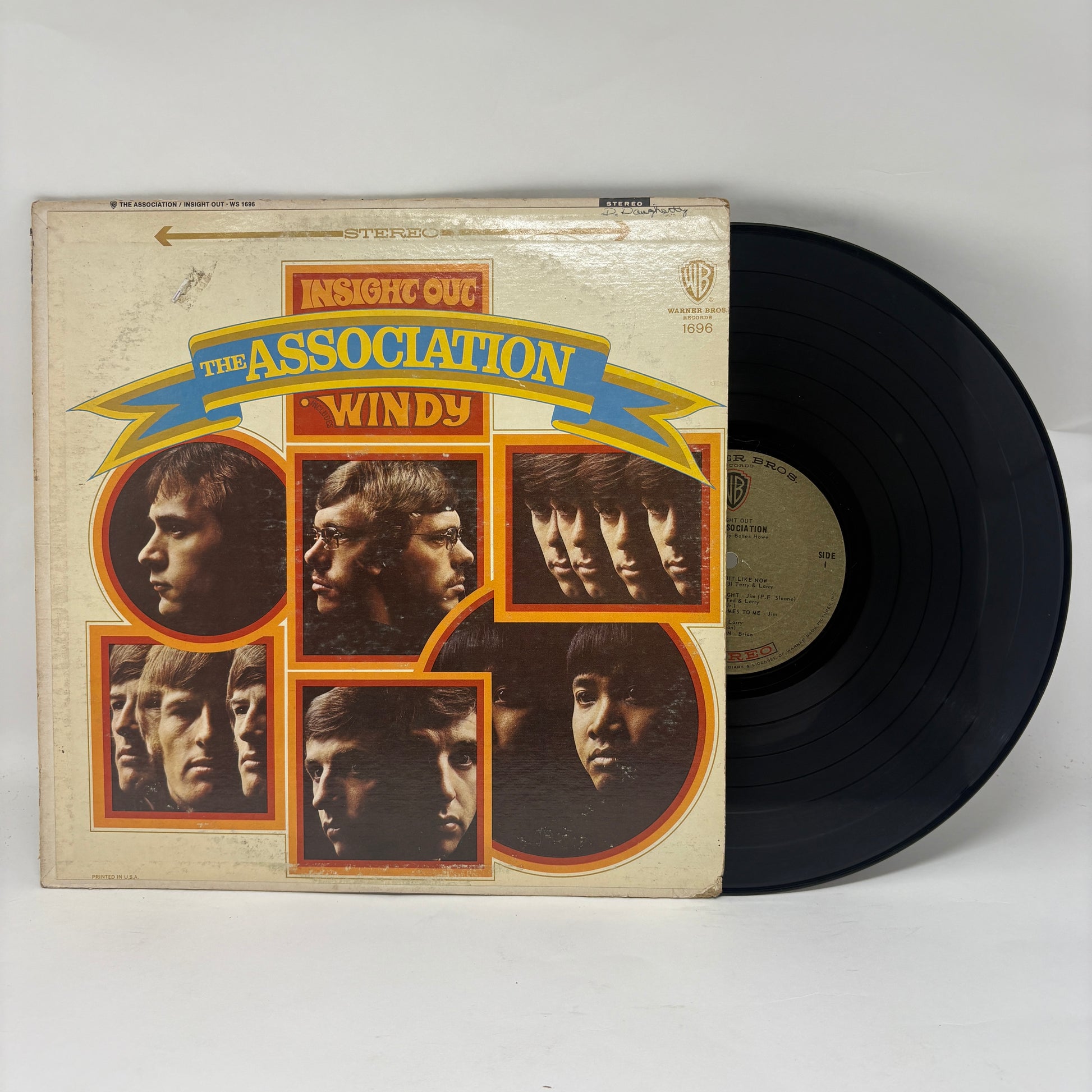The Association (2) : Insight Out • Windy (LP,Album,Stereo)
