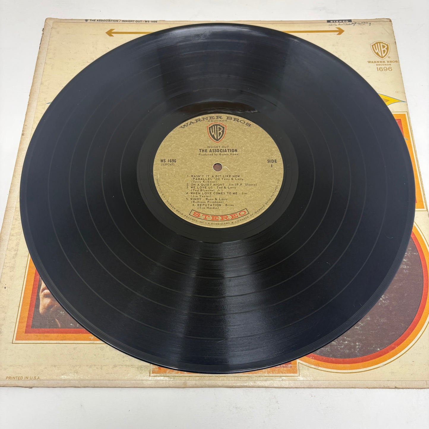 The Association (2) : Insight Out • Windy (LP,Album,Stereo)