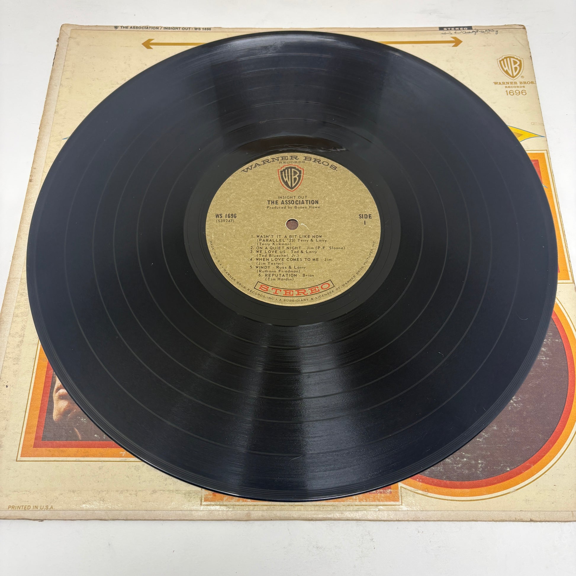 The Association (2) : Insight Out • Windy (LP,Album,Stereo)