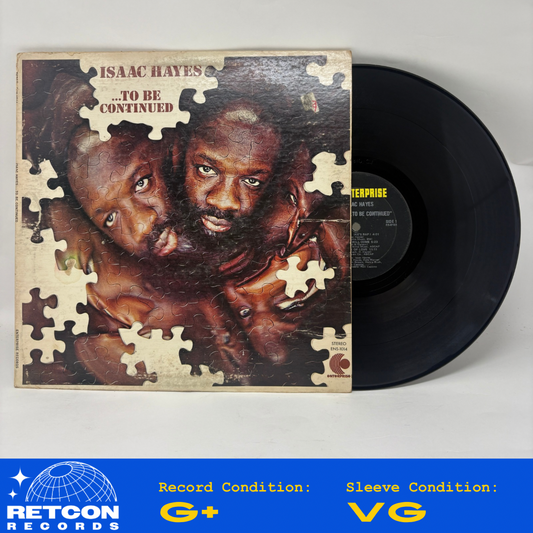 Isaac Hayes : ...To Be Continued (LP,Album,Stereo)