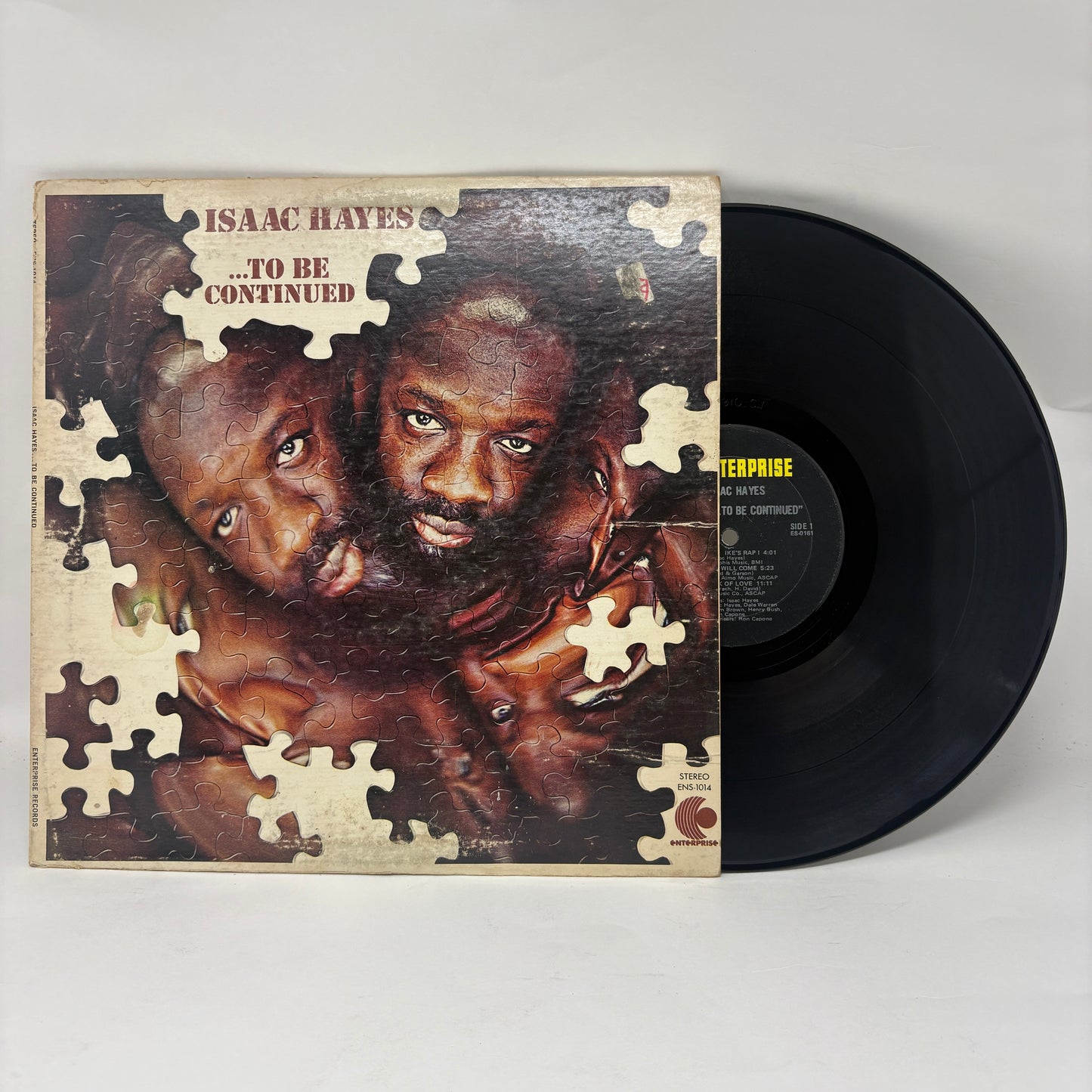 Isaac Hayes : ...To Be Continued (LP,Album,Stereo)