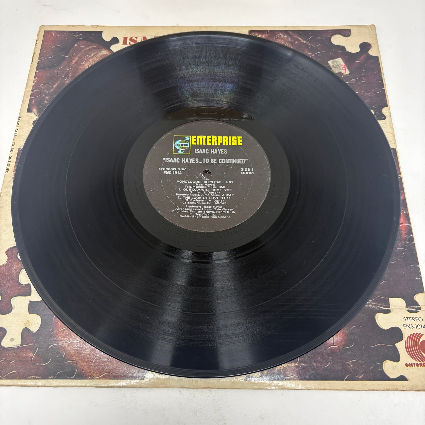 Isaac Hayes : ...To Be Continued (LP,Album,Stereo)