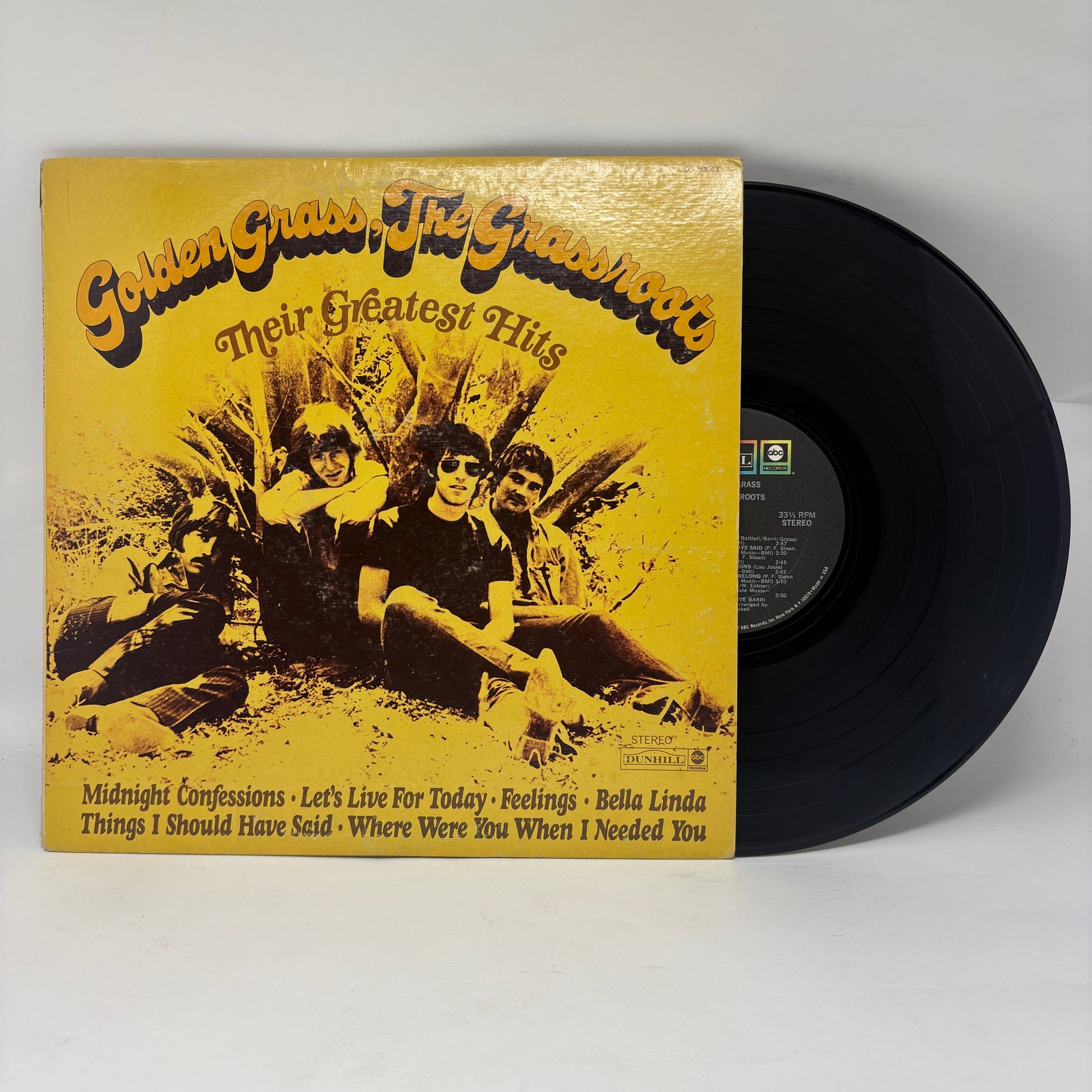 The Grass Roots : Golden Grass: Their Greatest Hits (LP,Compilation,Repress,Stereo)