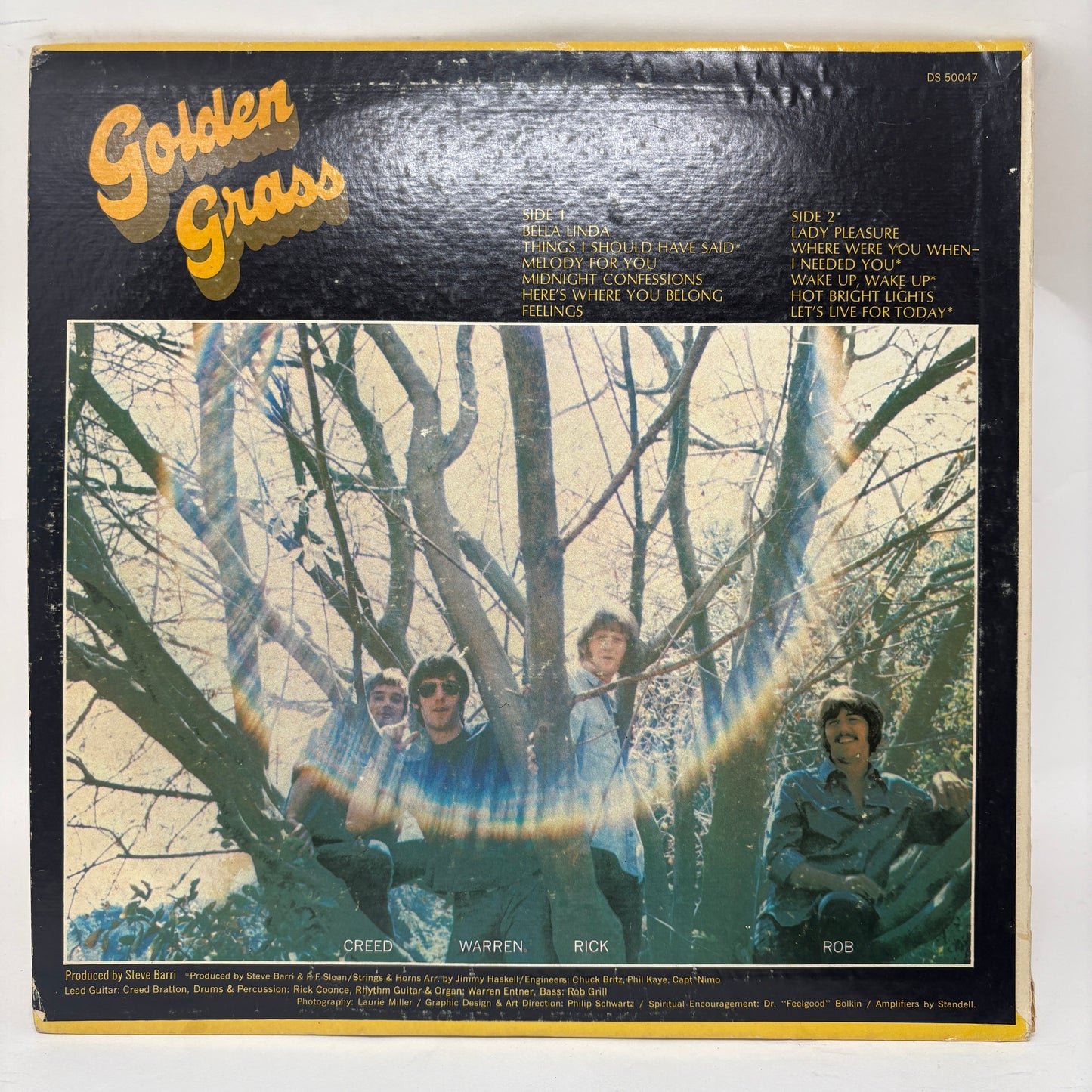 The Grass Roots : Golden Grass: Their Greatest Hits (LP,Compilation,Repress,Stereo)
