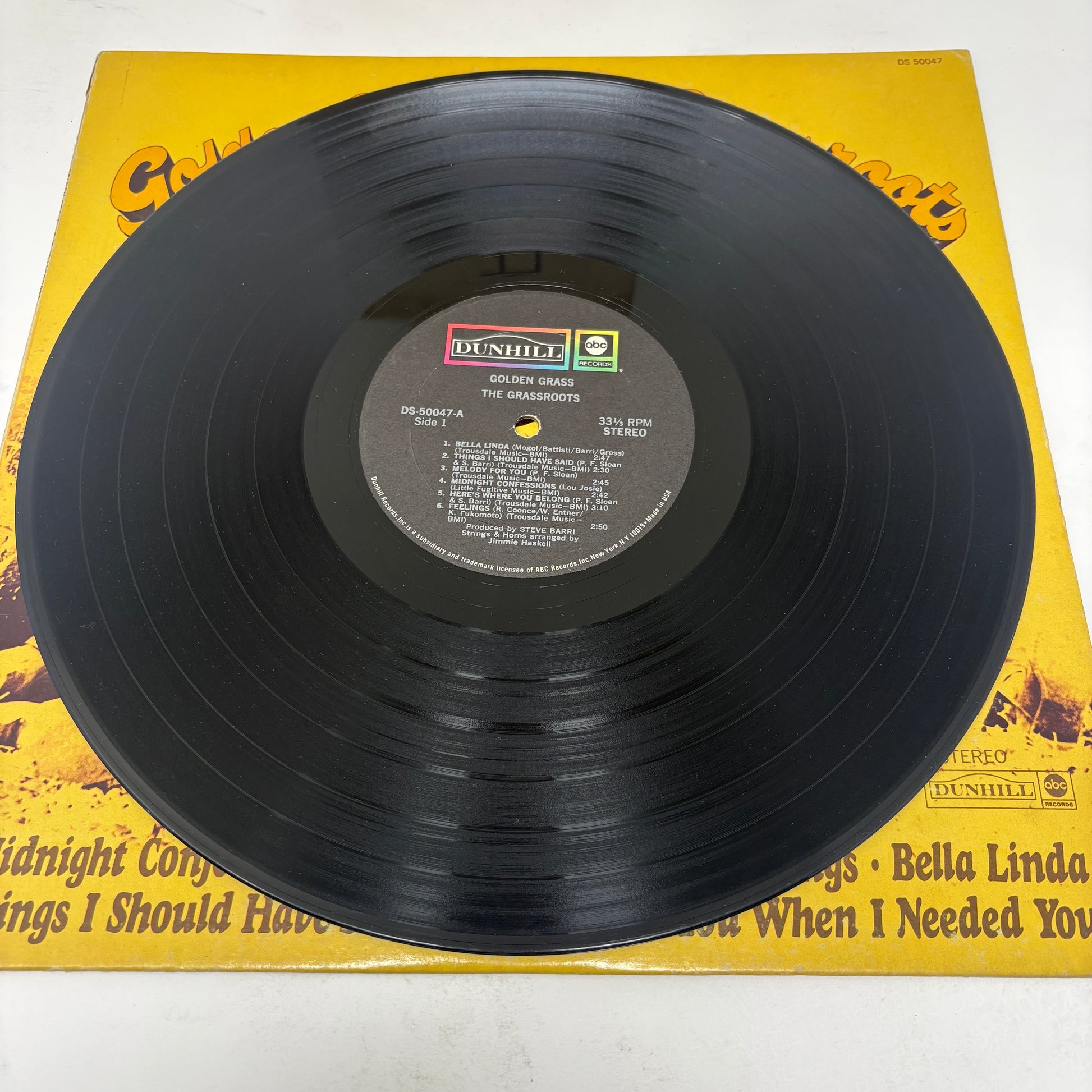 The Grass Roots : Golden Grass: Their Greatest Hits (LP,Compilation,Repress,Stereo)
