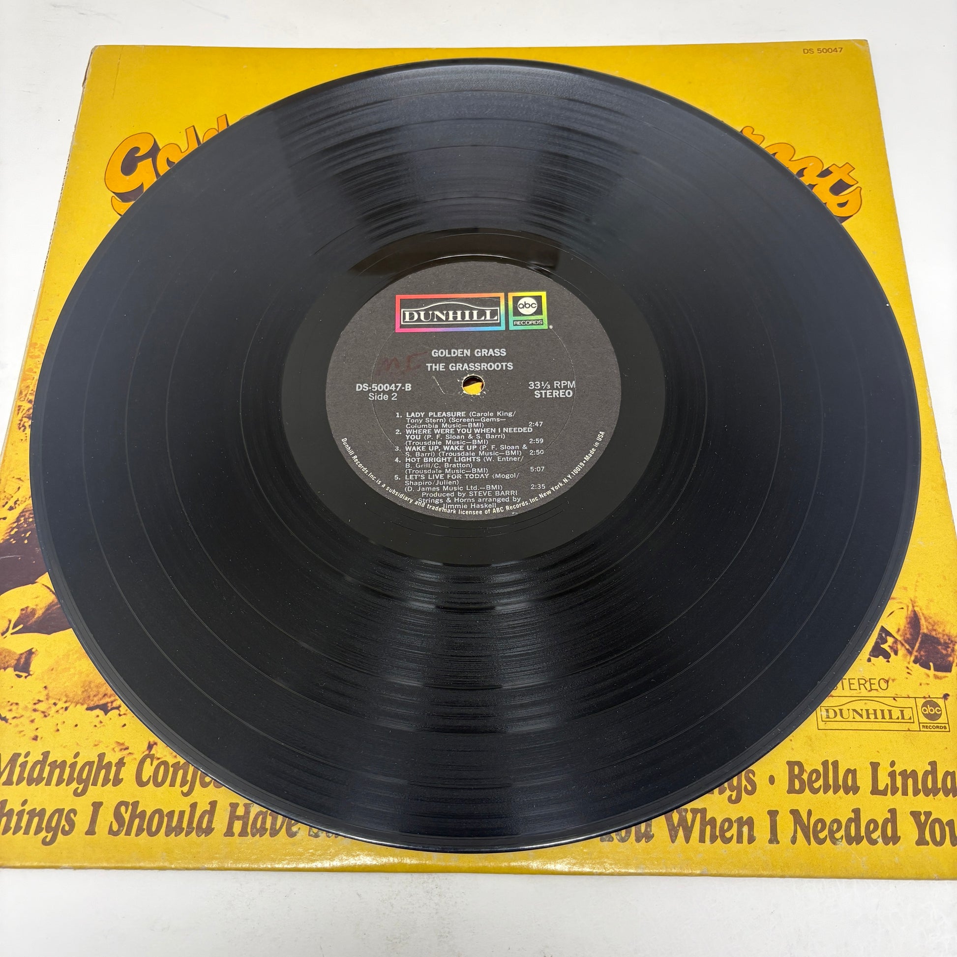 The Grass Roots : Golden Grass: Their Greatest Hits (LP,Compilation,Repress,Stereo)