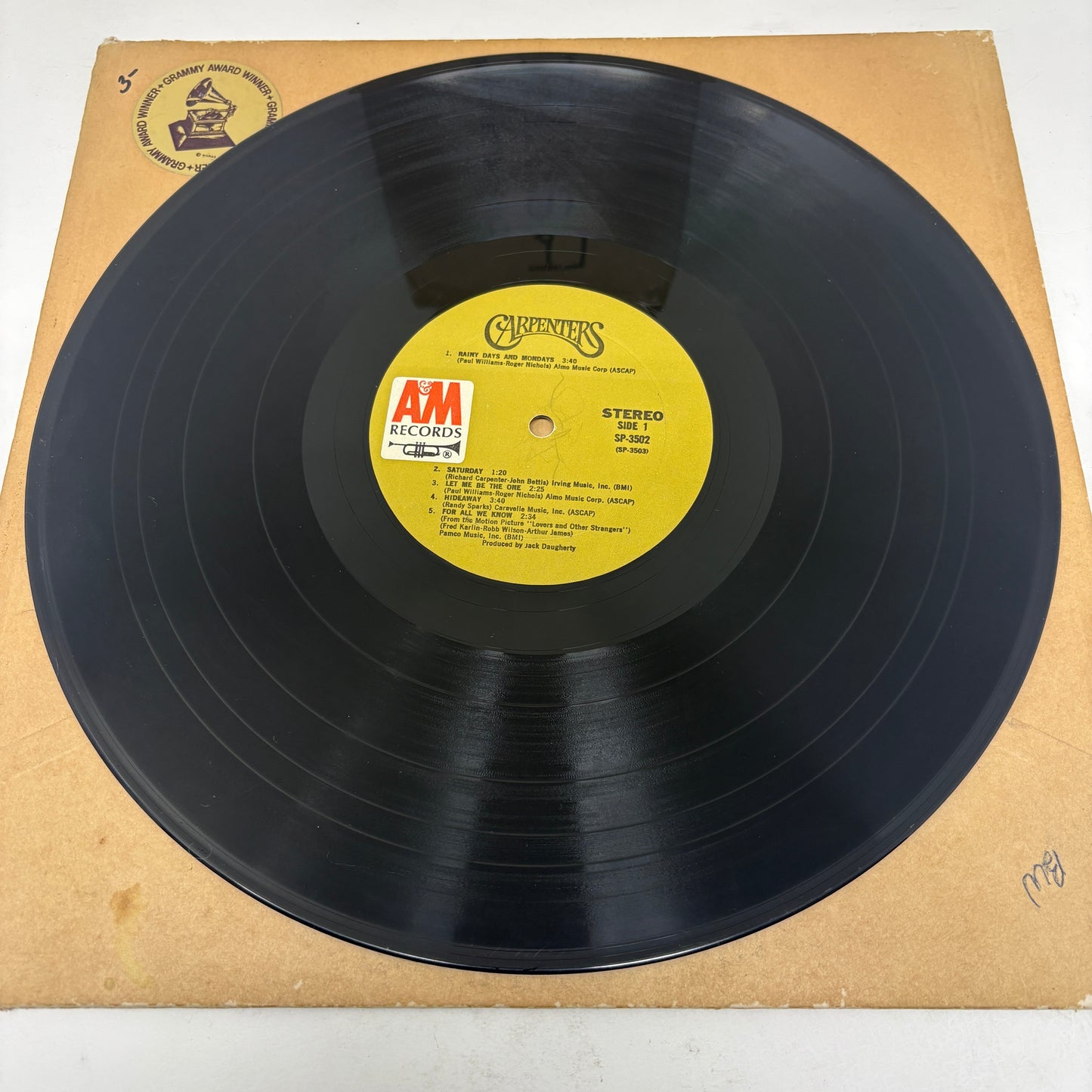 Carpenters : Carpenters (LP,Album,Stereo)
