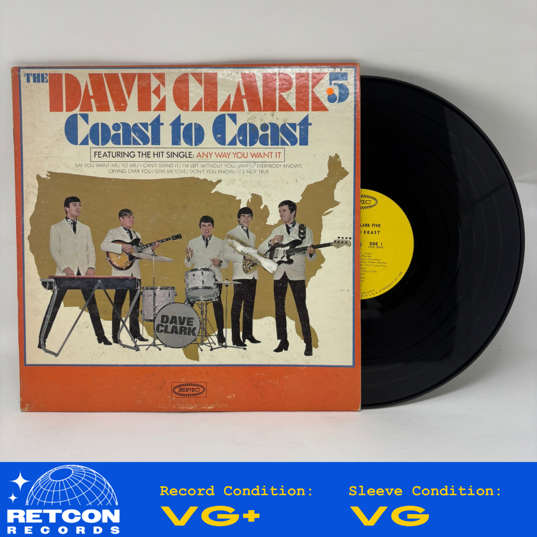 The Dave Clark Five : Coast To Coast (LP,Album,Mono)