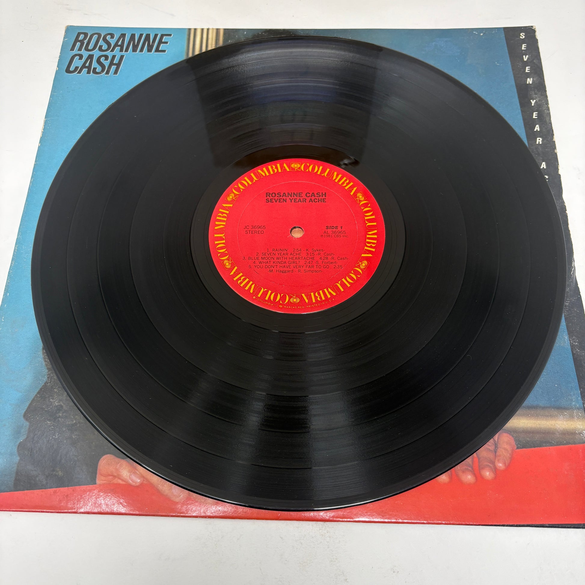 Rosanne Cash : Seven Year Ache (LP,Album)