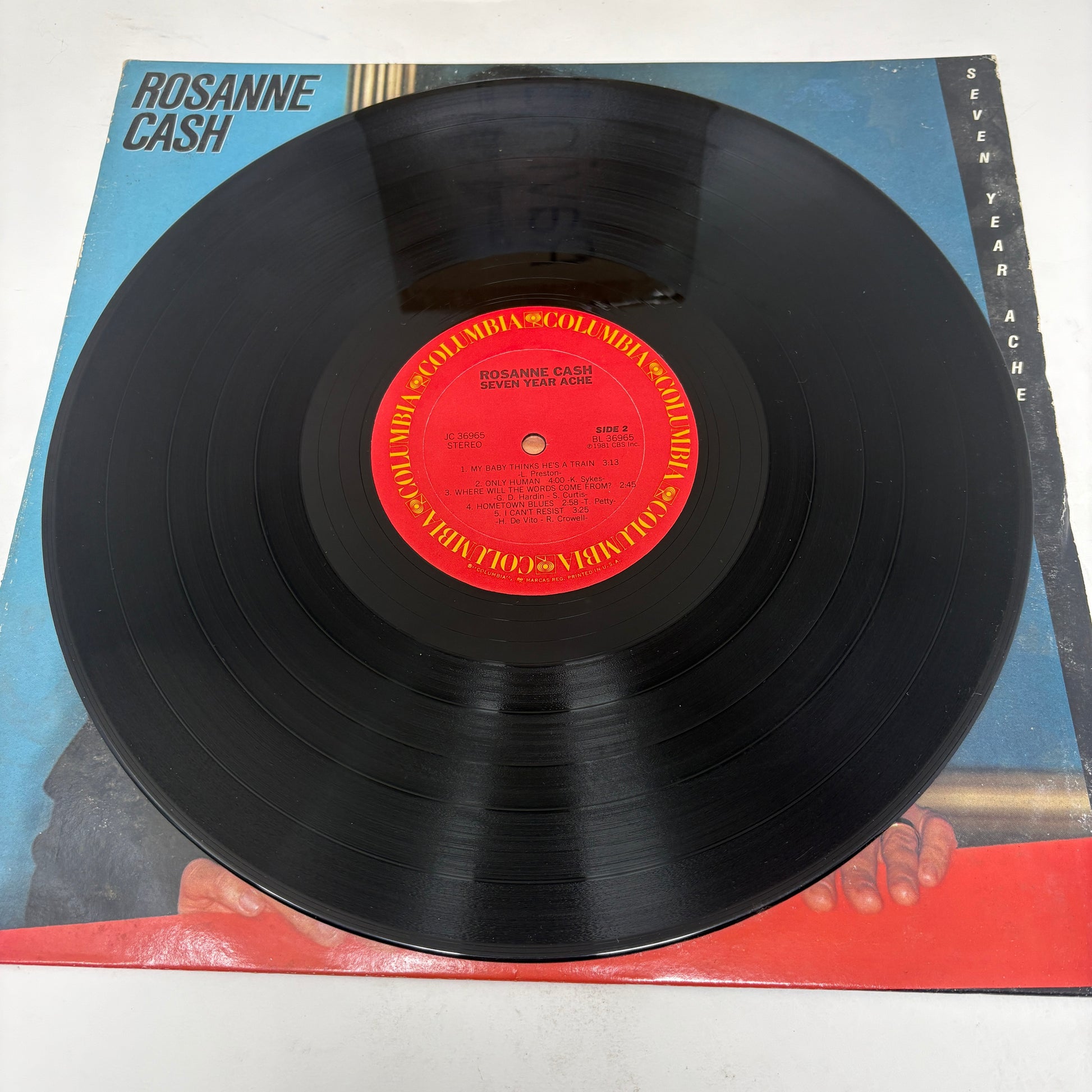 Rosanne Cash : Seven Year Ache (LP,Album)