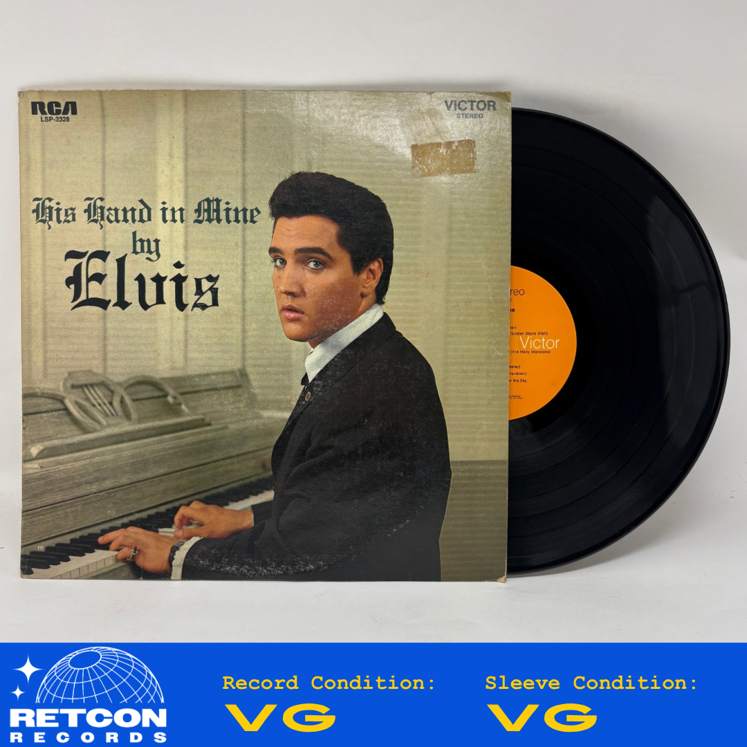 Elvis Presley : His Hand In Mine (LP,Album,Reissue,Stereo)