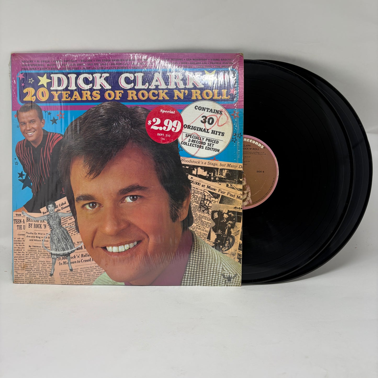 Dick Clark (2) : 20 Years Of Rock N' Roll (LP,Compilation)