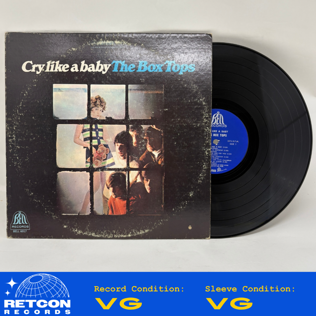 Box Tops : Cry Like A Baby (LP,Album,Stereo)