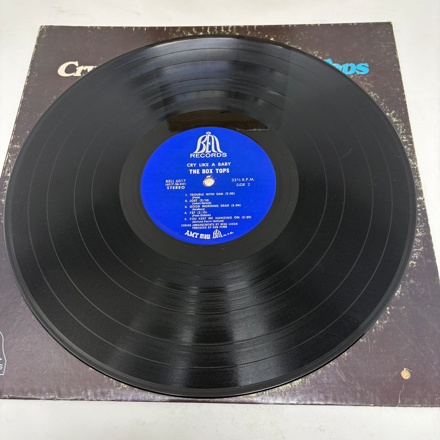 Box Tops : Cry Like A Baby (LP,Album,Stereo)
