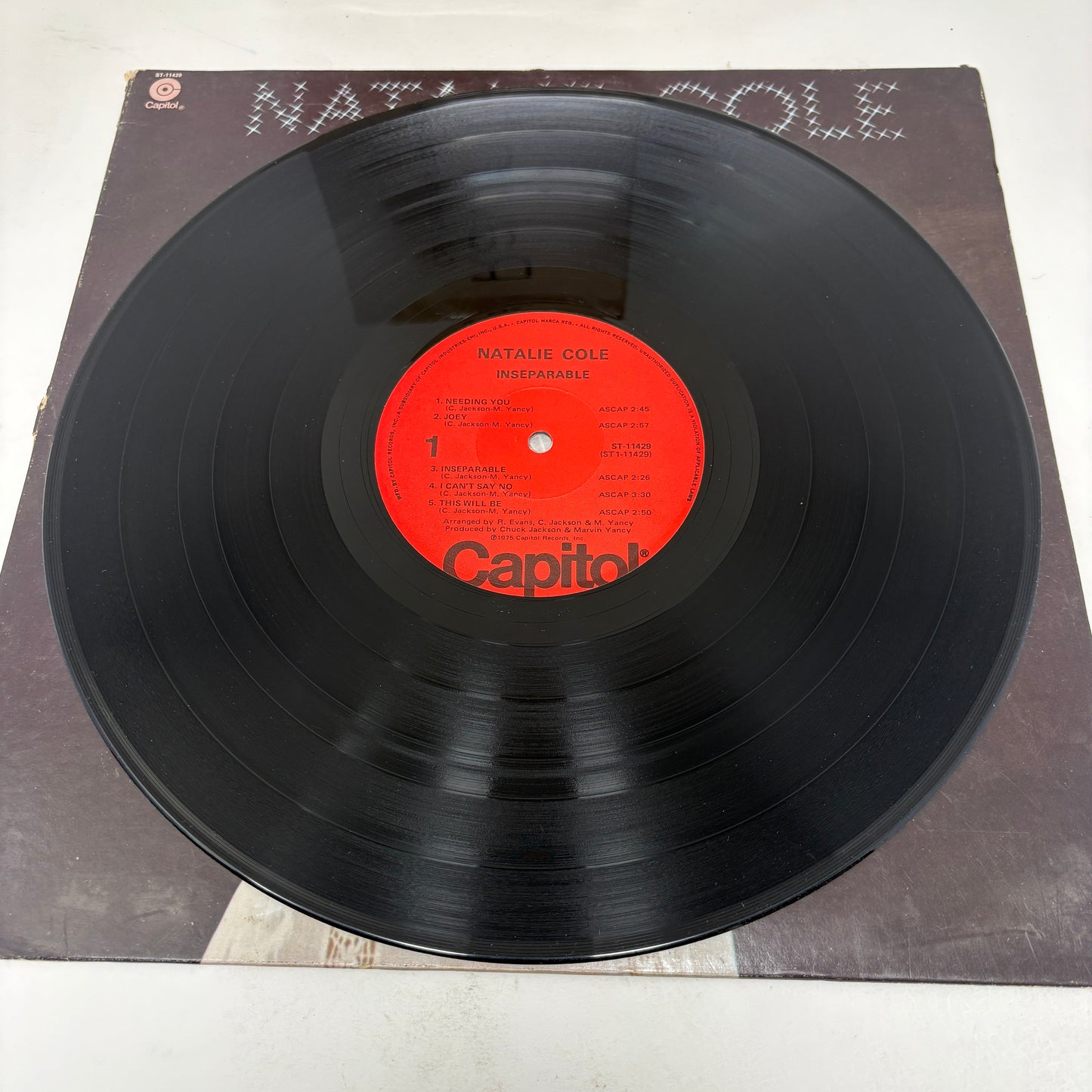 Natalie Cole : Inseparable (LP,Album,Stereo)