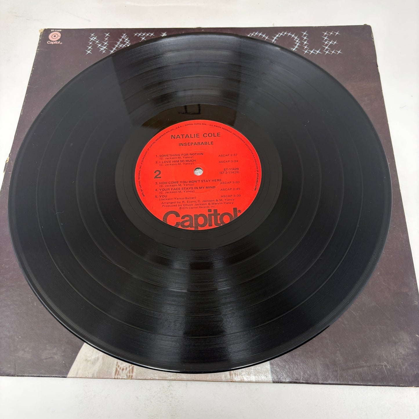 Natalie Cole : Inseparable (LP,Album,Stereo)