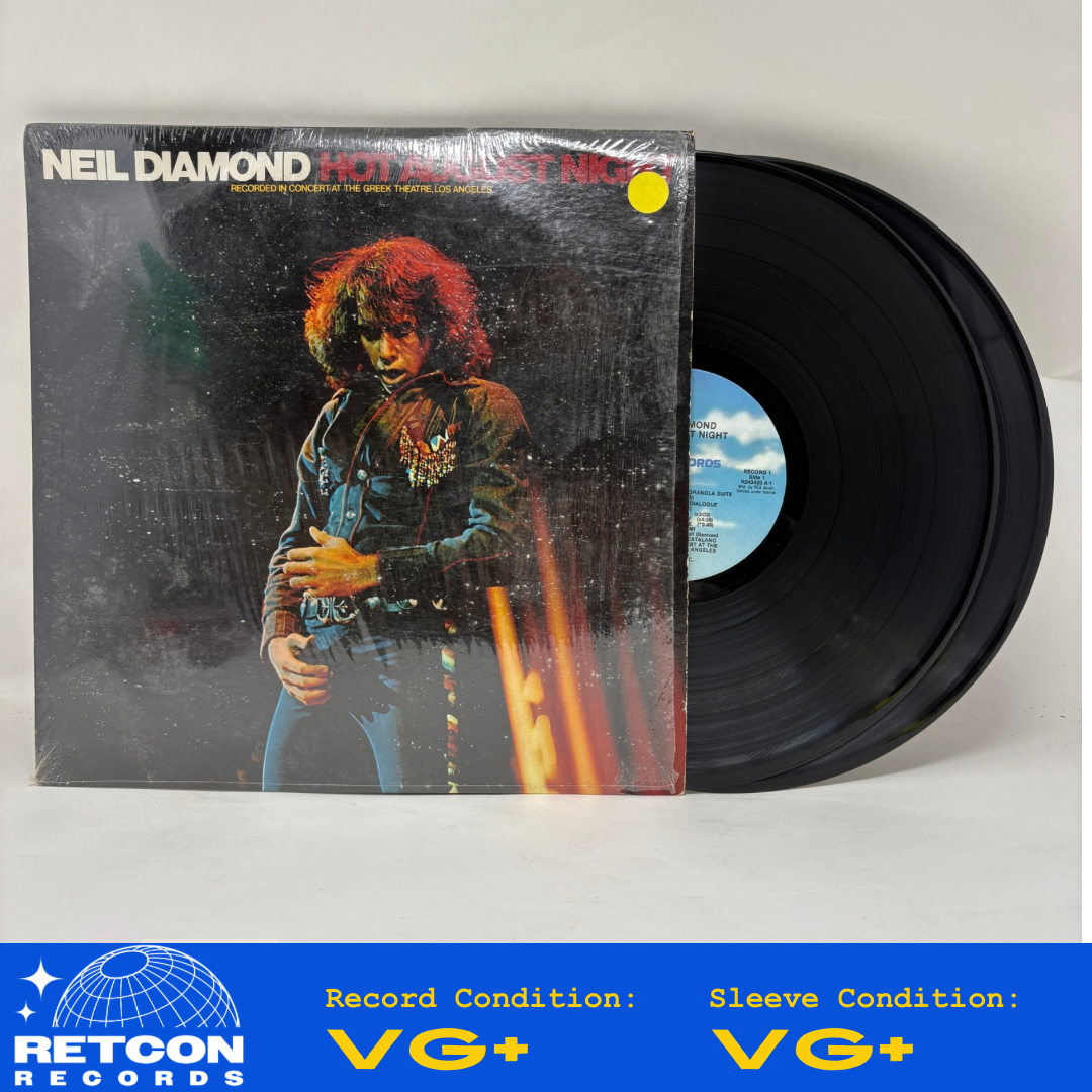 Neil Diamond : Hot August Night (LP,Album,Club Edition,Reissue)