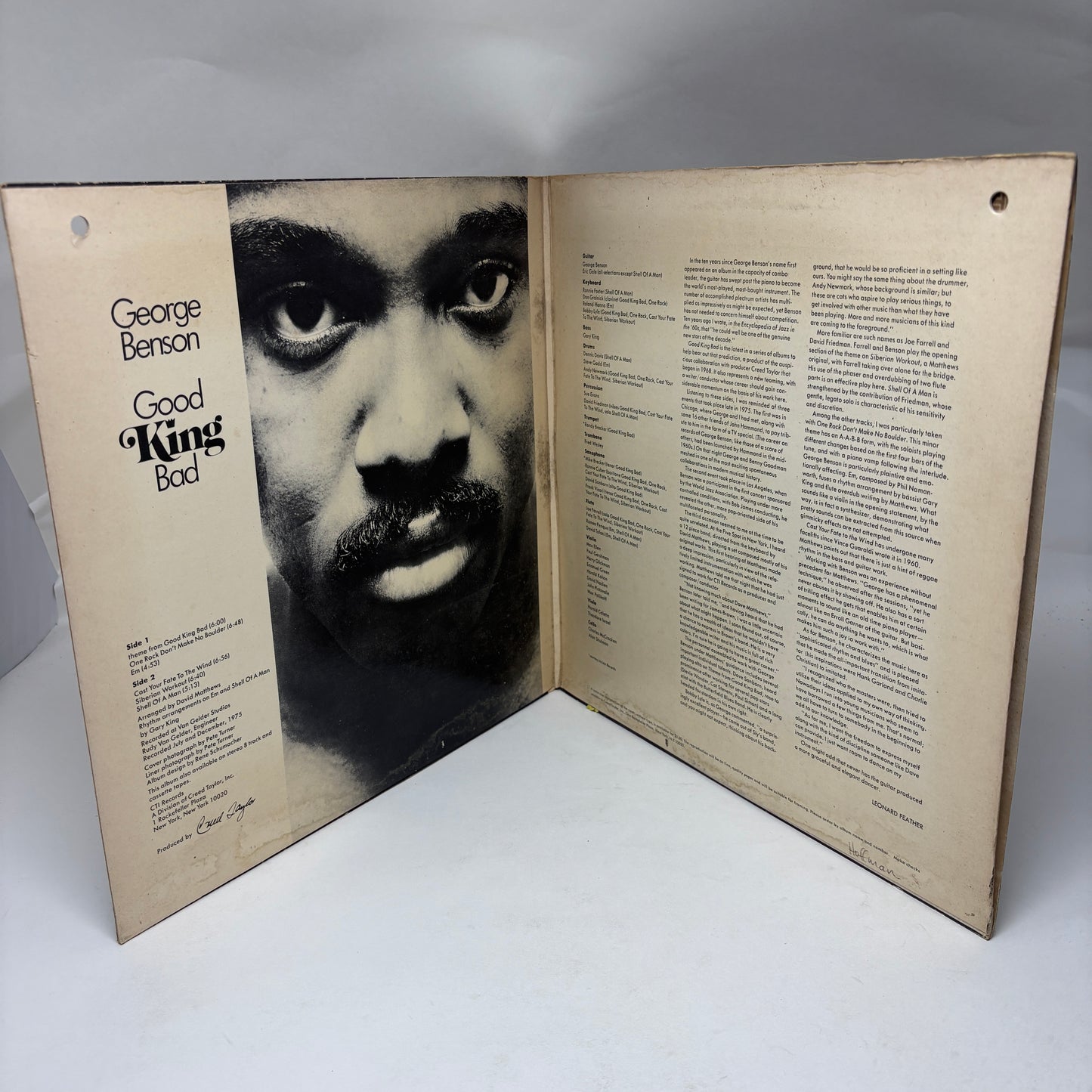 George Benson : Good King Bad (LP,Album,Stereo)