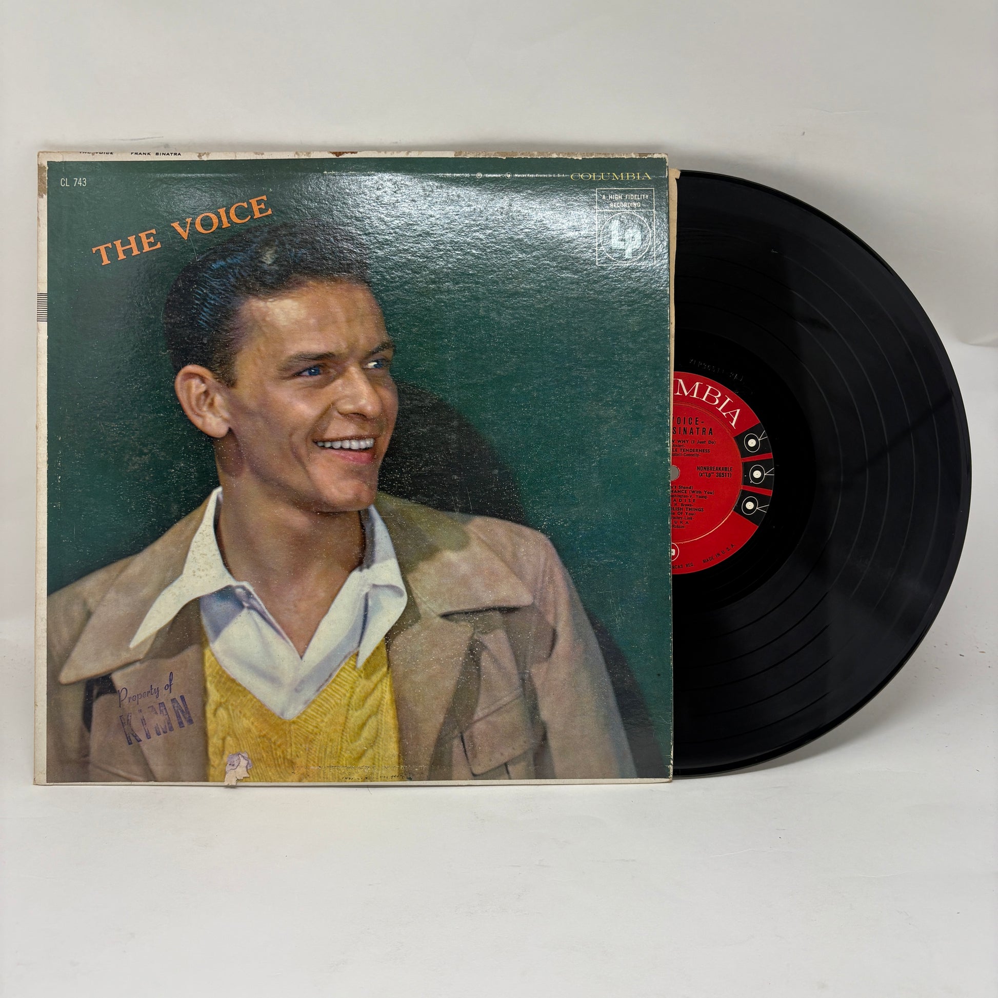 Frank Sinatra : The Voice (LP,Compilation,Mono)