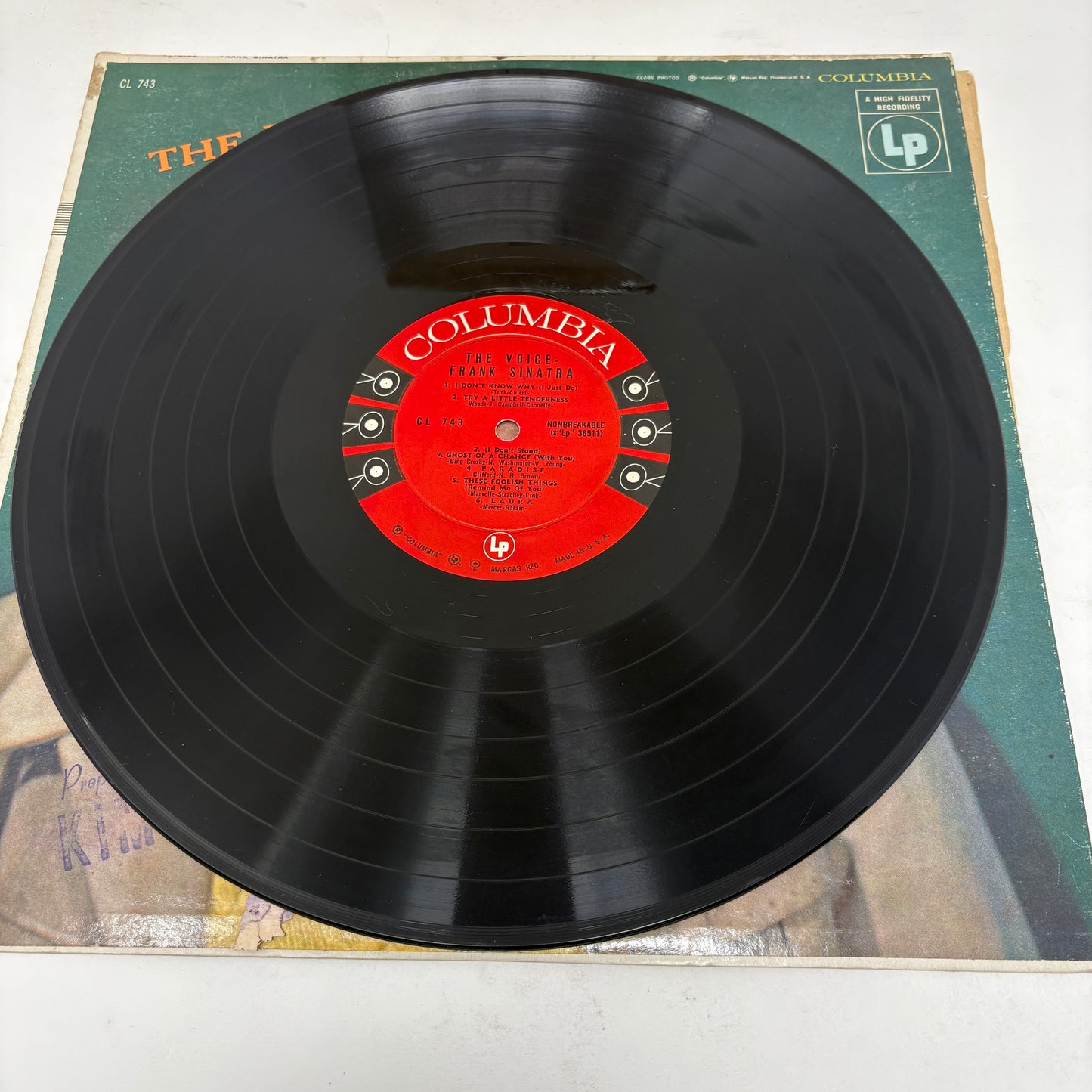 Frank Sinatra : The Voice (LP,Compilation,Mono)