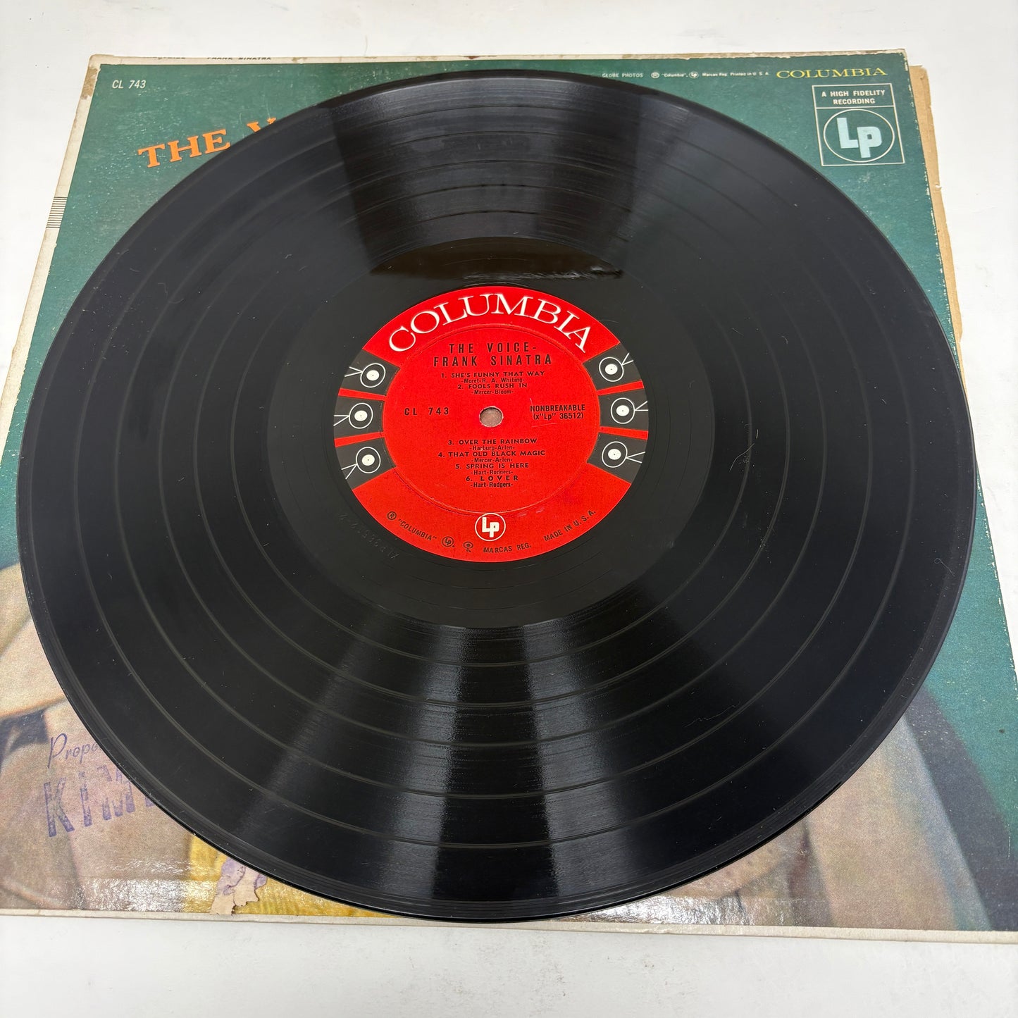 Frank Sinatra : The Voice (LP,Compilation,Mono)