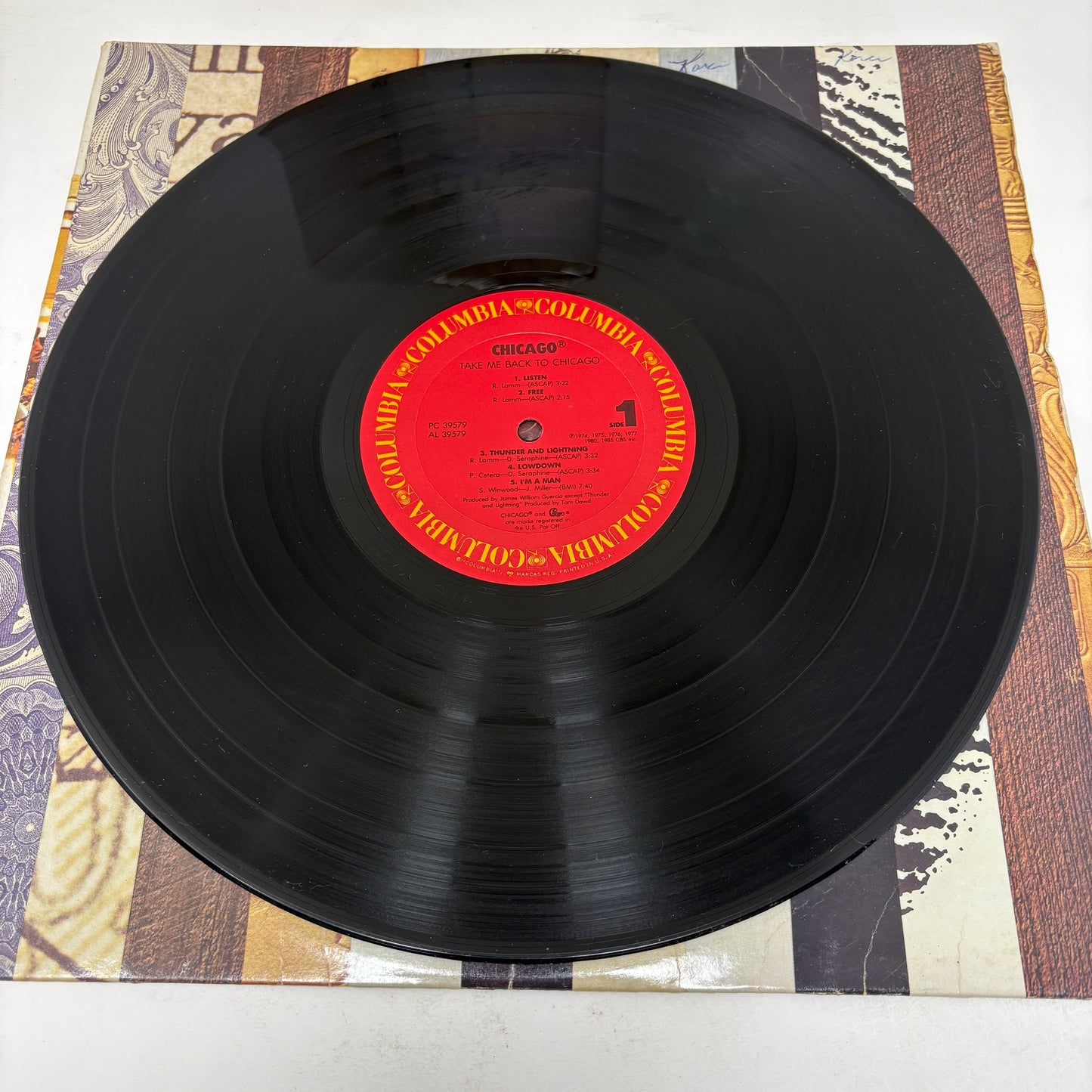 Chicago (2) : Take Me Back To Chicago (LP,Compilation)