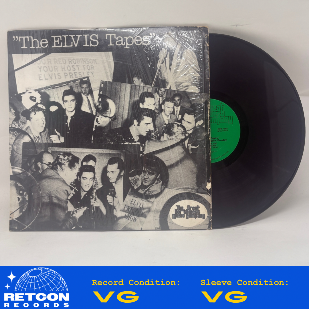 Elvis Presley : The ELVIS Tapes (LP,Club Edition,Partially Mixed)
