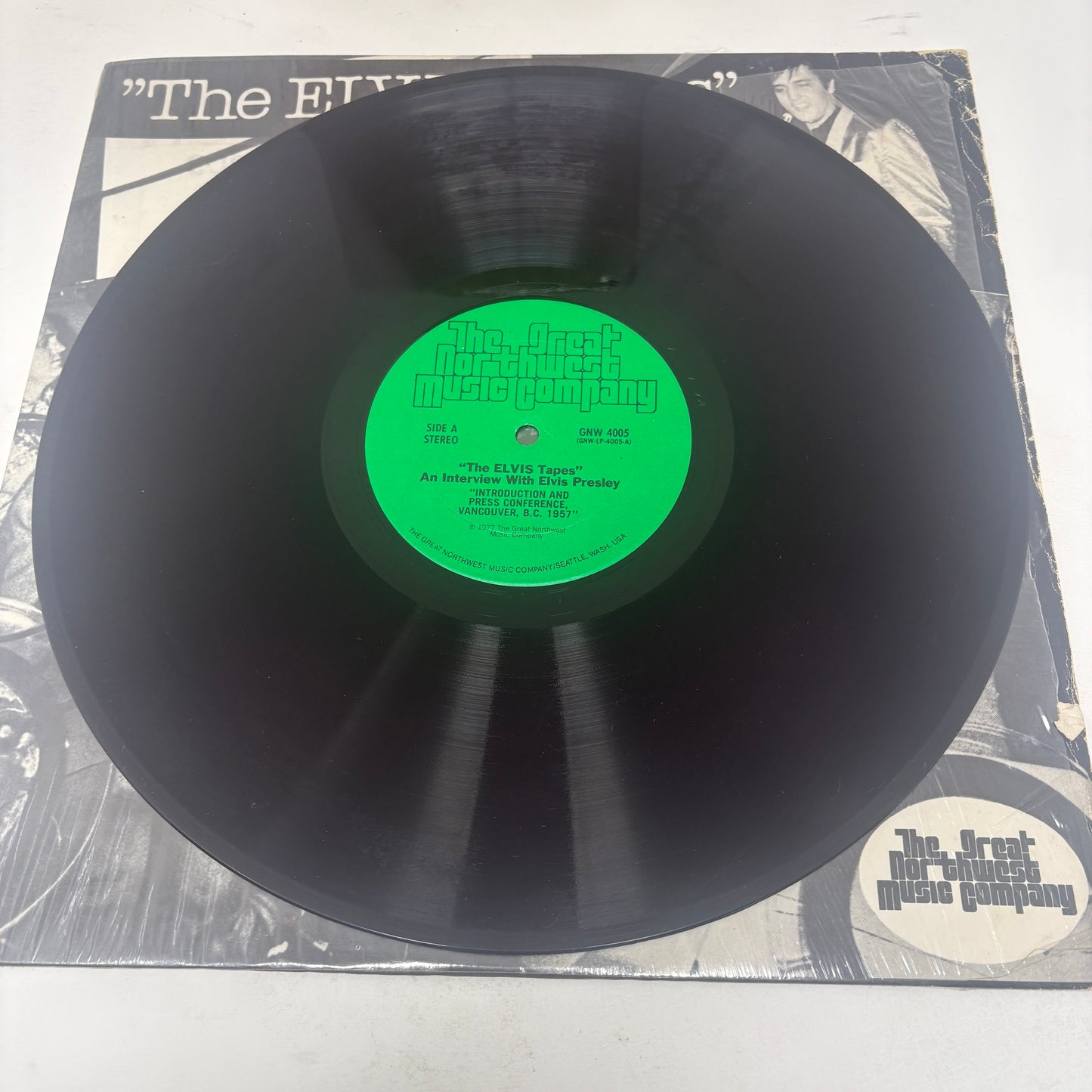 Elvis Presley : The ELVIS Tapes (LP,Club Edition,Partially Mixed)