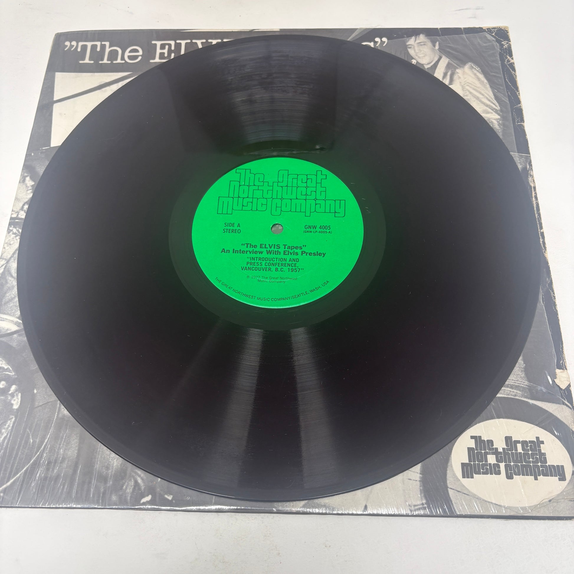 Elvis Presley : The ELVIS Tapes (LP,Club Edition,Partially Mixed)