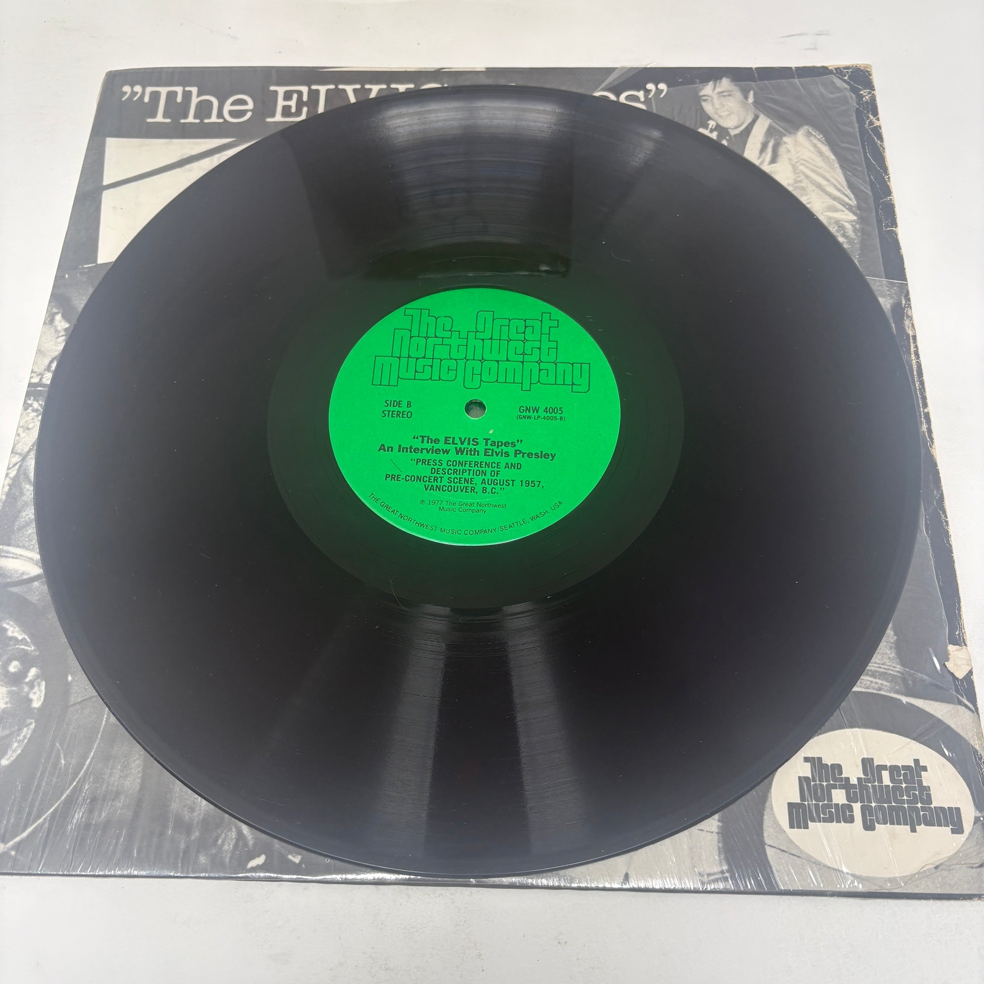 Elvis Presley : The ELVIS Tapes (LP,Club Edition,Partially Mixed)