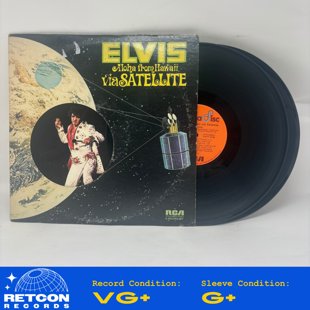 Elvis Presley : Aloha From Hawaii Via Satellite (LP,Album,Quadraphonic)