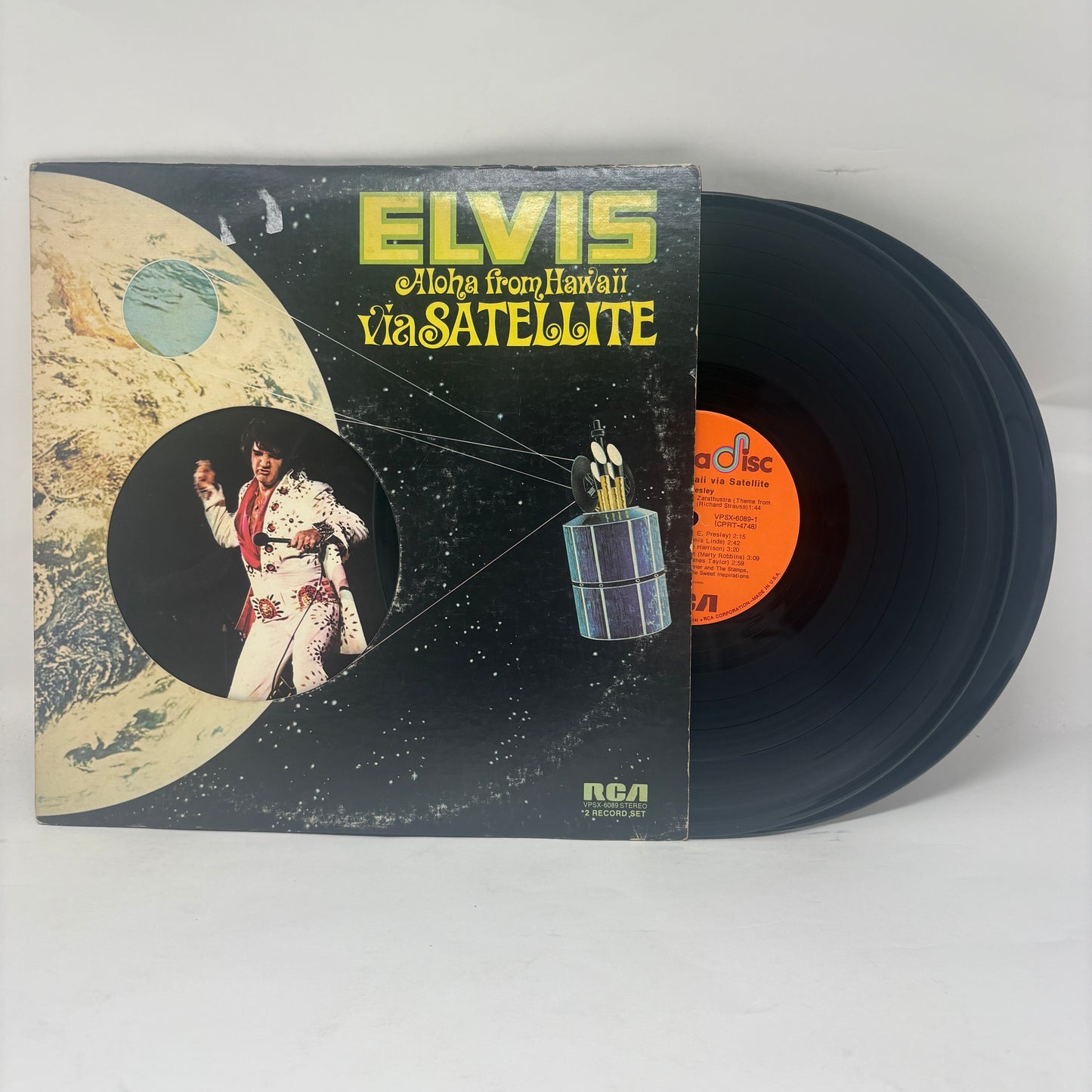 Elvis Presley : Aloha From Hawaii Via Satellite (LP,Album,Quadraphonic)
