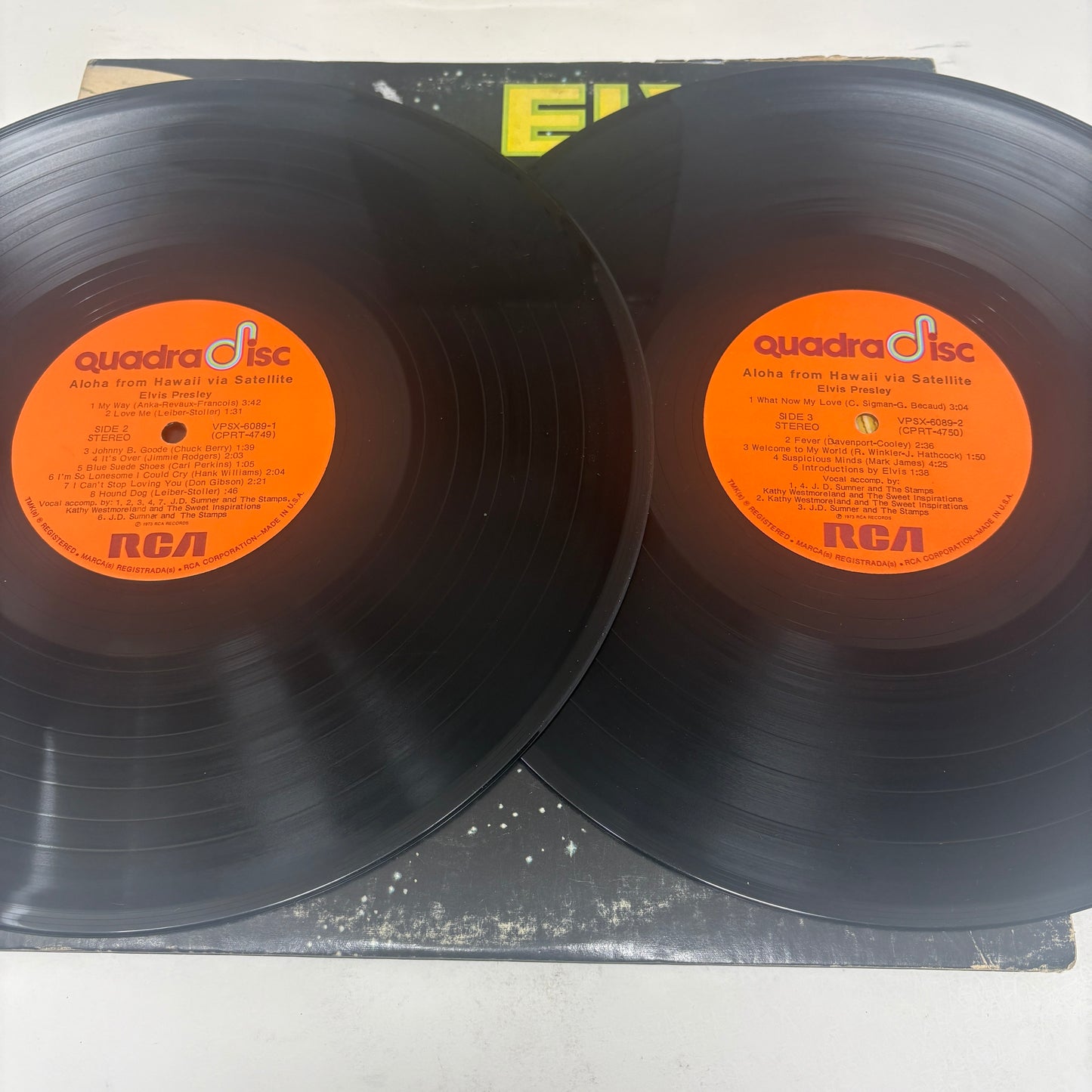 Elvis Presley : Aloha From Hawaii Via Satellite (LP,Album,Quadraphonic)