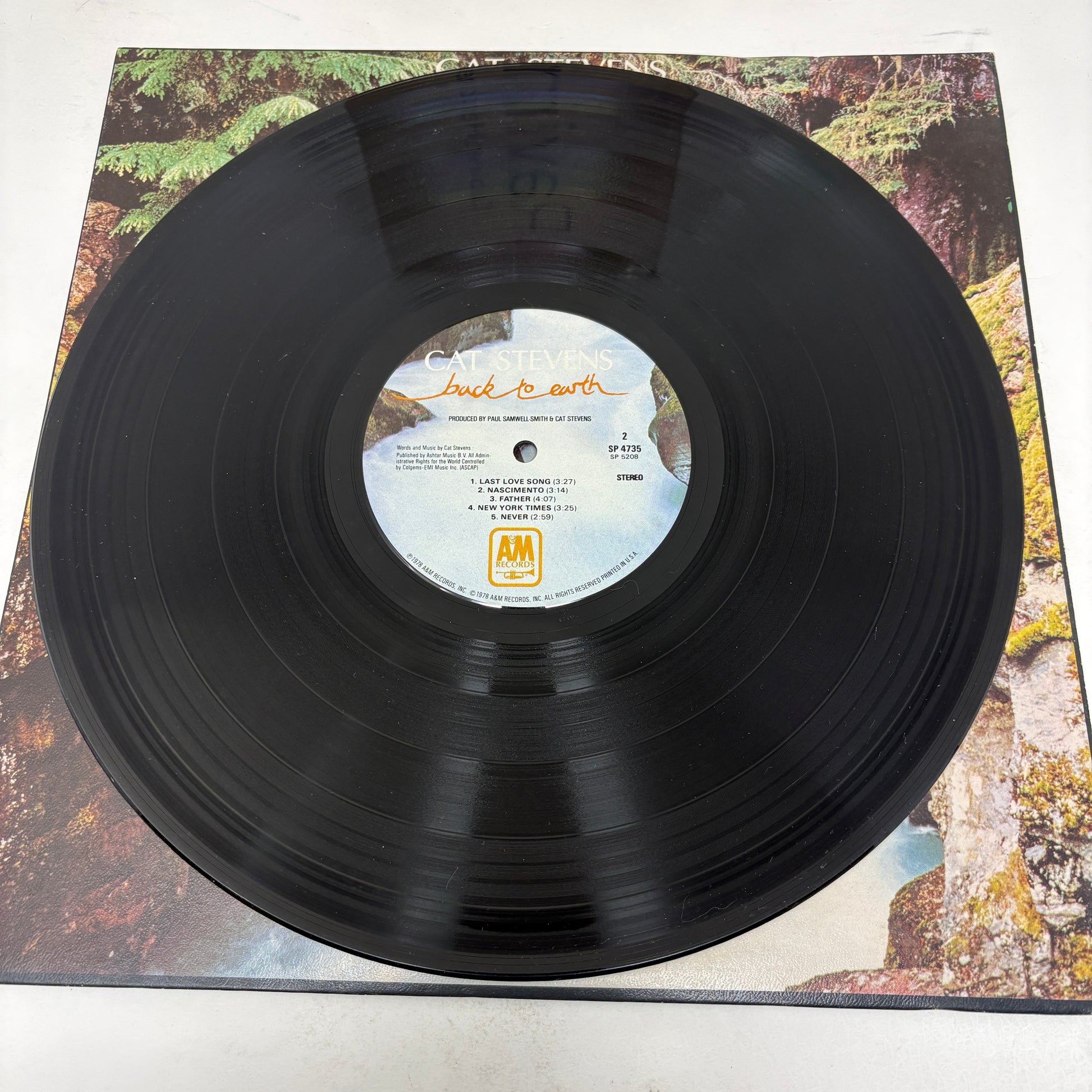 Cat Stevens : Back To Earth (LP,Album,Stereo)