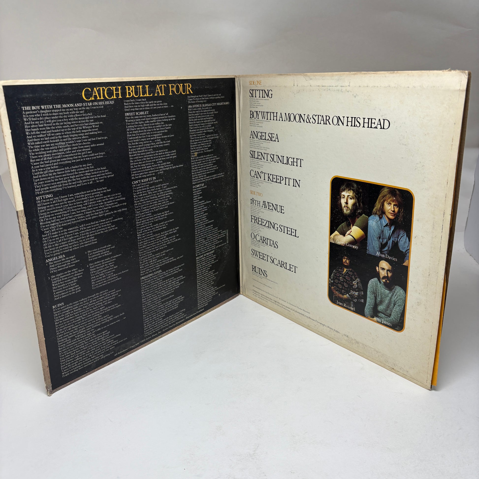 Cat Stevens : Catch Bull At Four (LP,Album,Stereo)