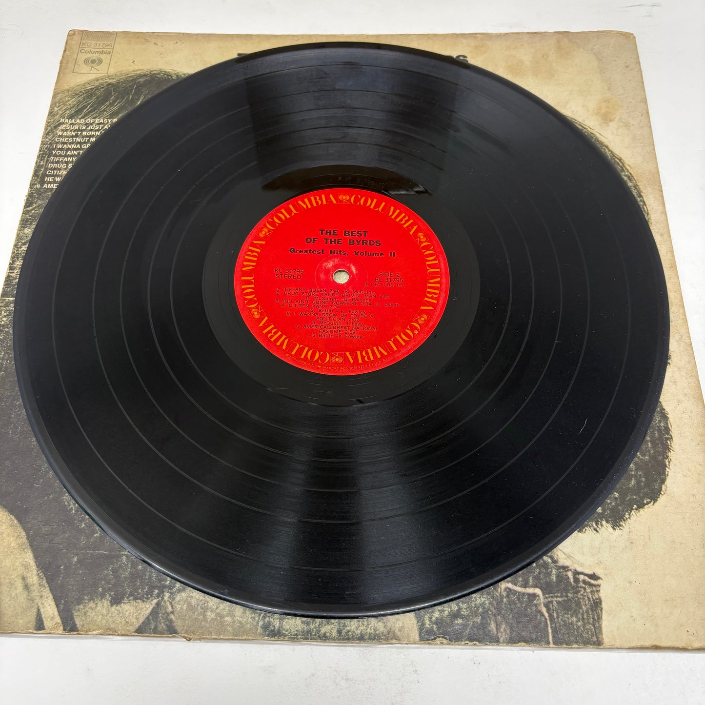 The Byrds : The Best Of The Byrds - Greatest Hits, Volume II (LP,Compilation,Reissue)